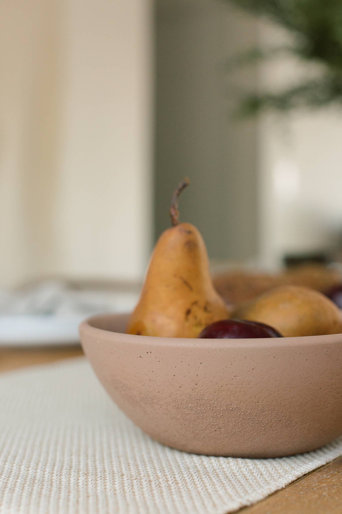 Hand Crafted Textured Concrete Decorative Bowl