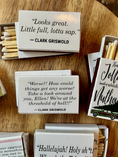 Clark Griswold Quote Matchbox
