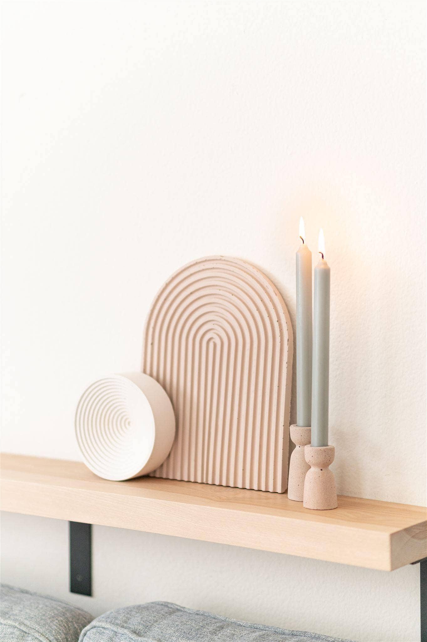 Minimalist Tapered Candle Holders