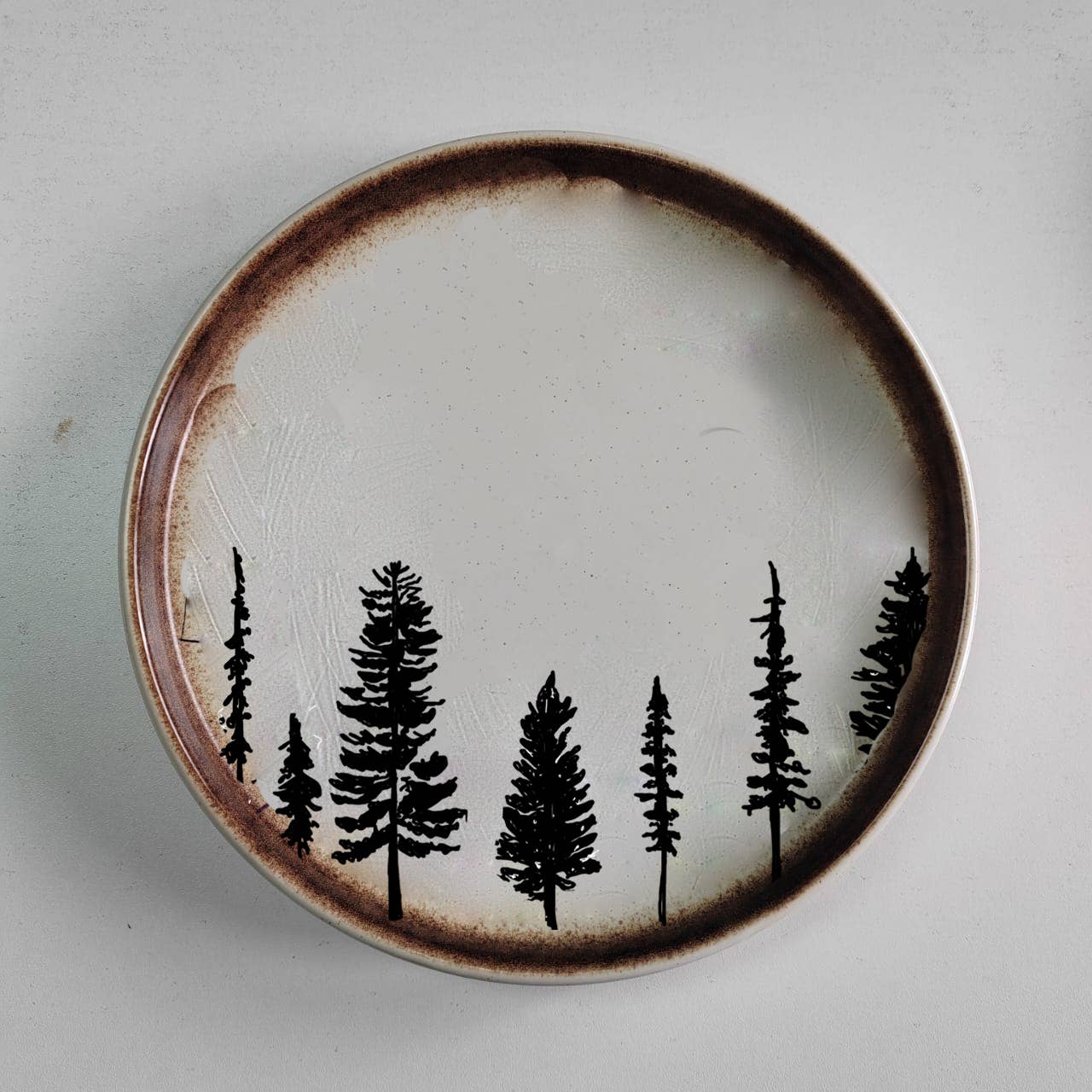 Evergreen Tree Plate