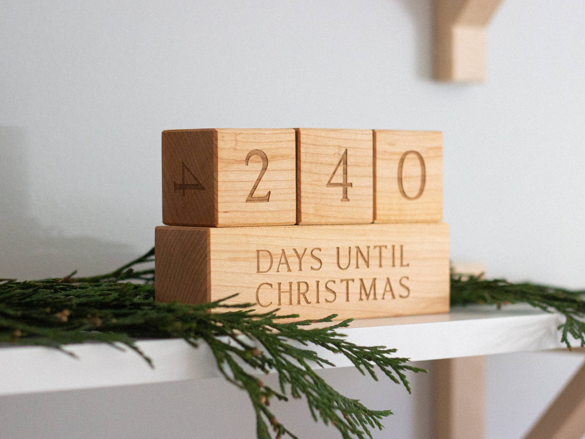 Christmas Countdown Blocks