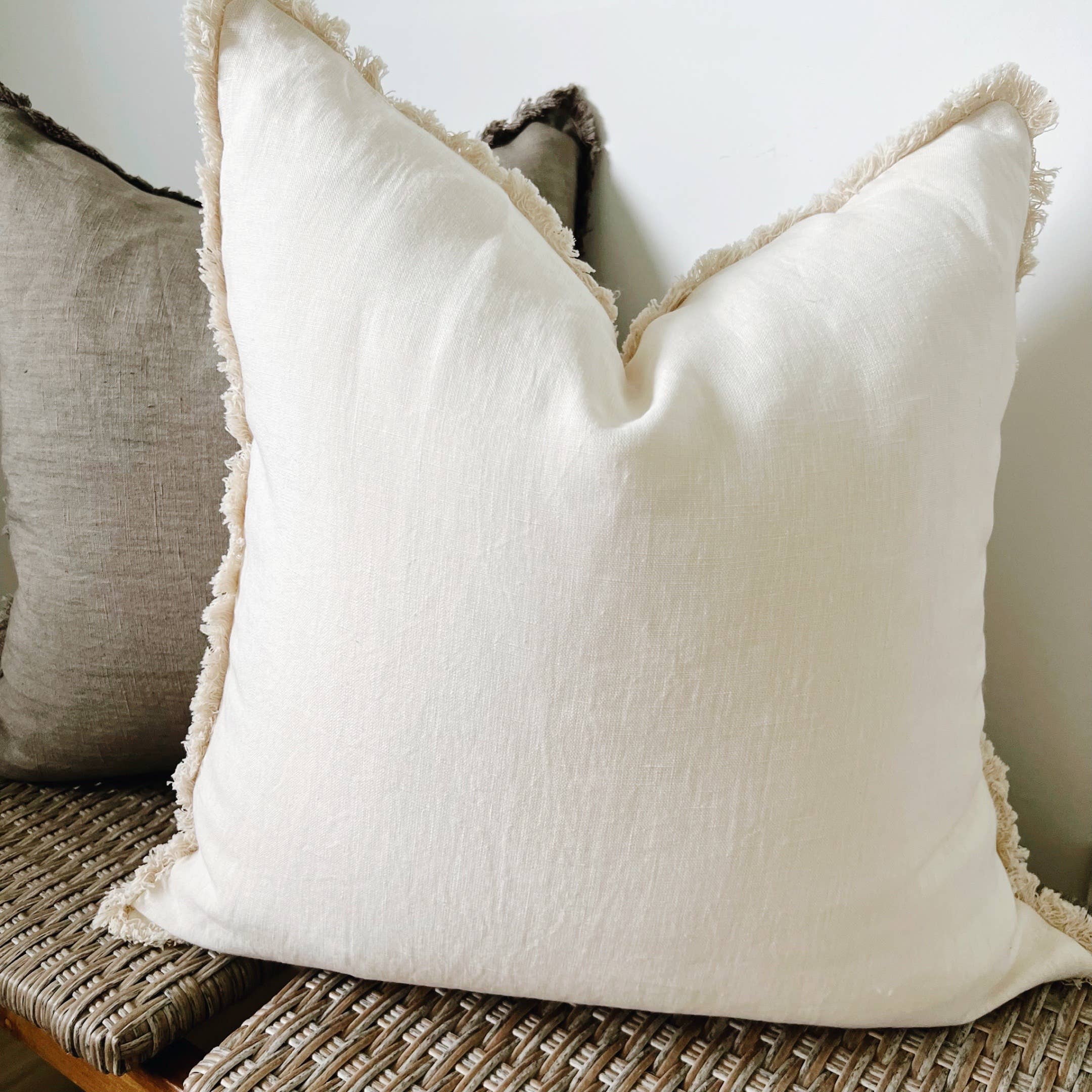 Neutral Linen Pillow