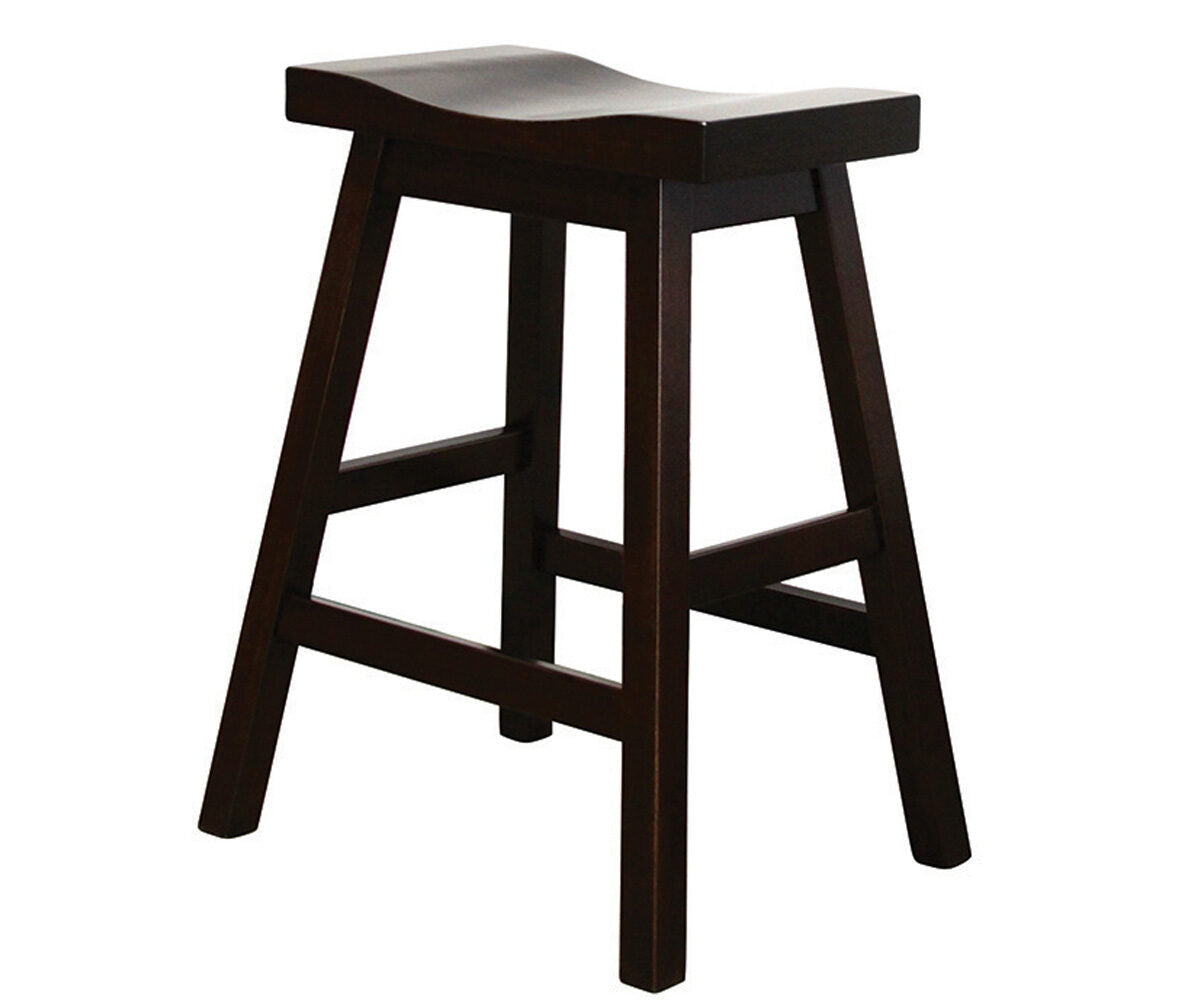 Amish Wave Bar Stool