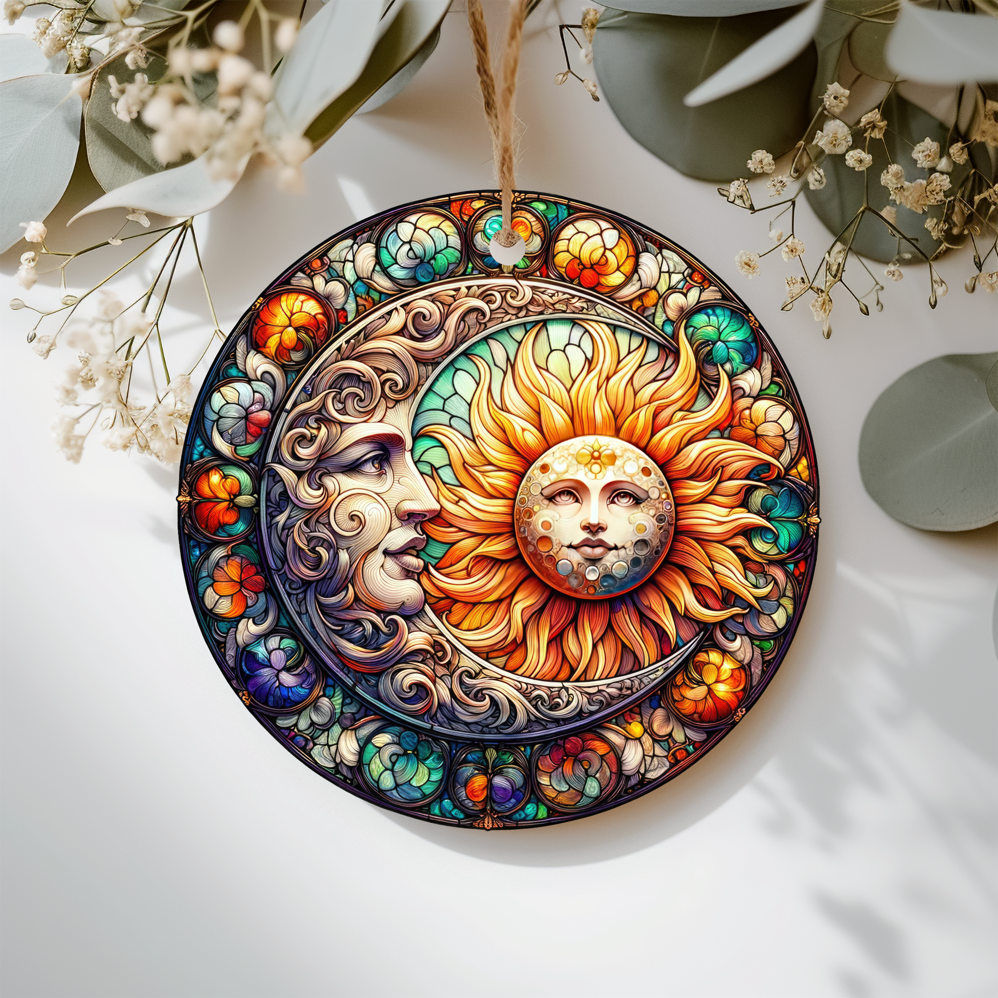 Moon & Sun Ornament