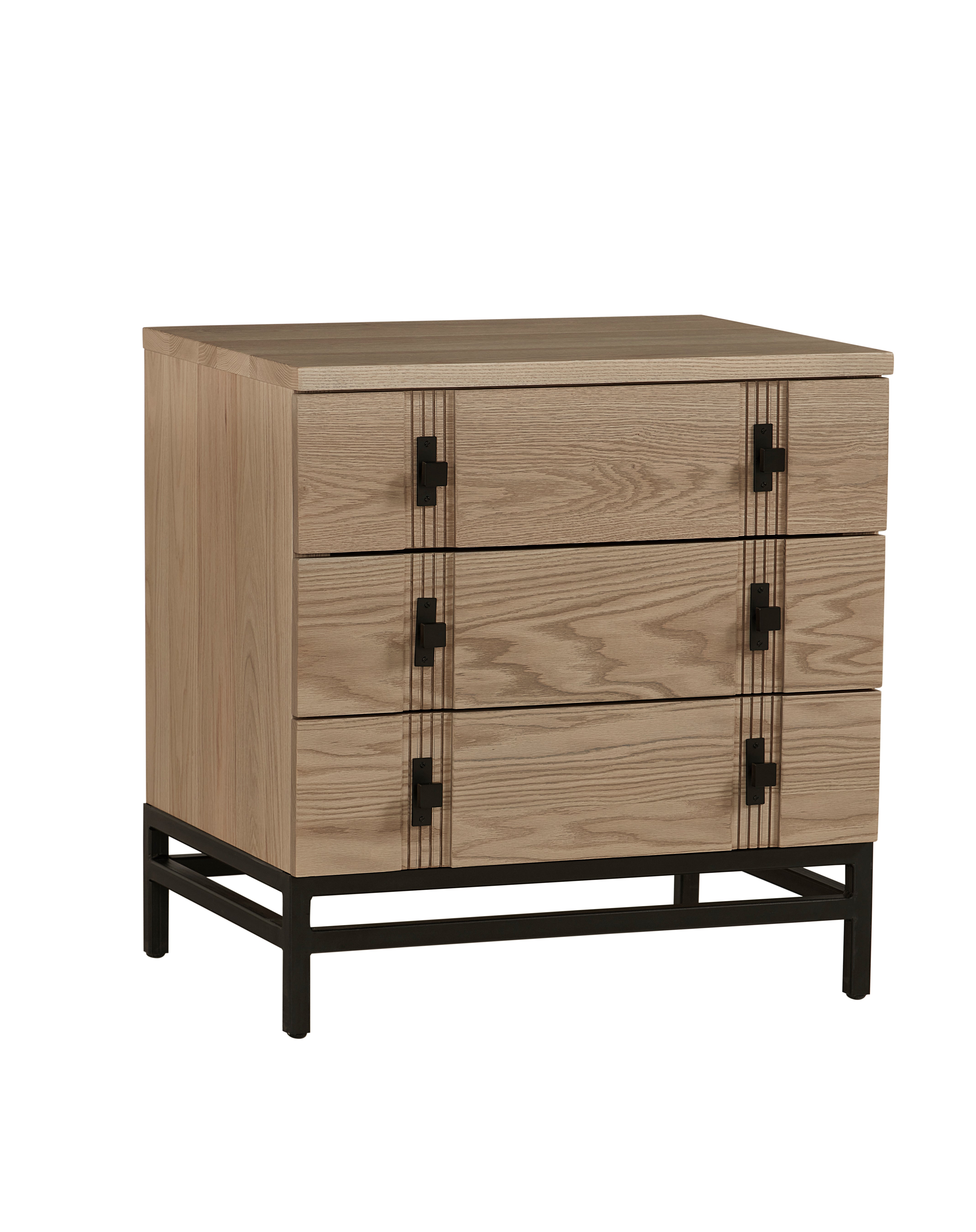 Amish Abshire Three Drawer Nightstand