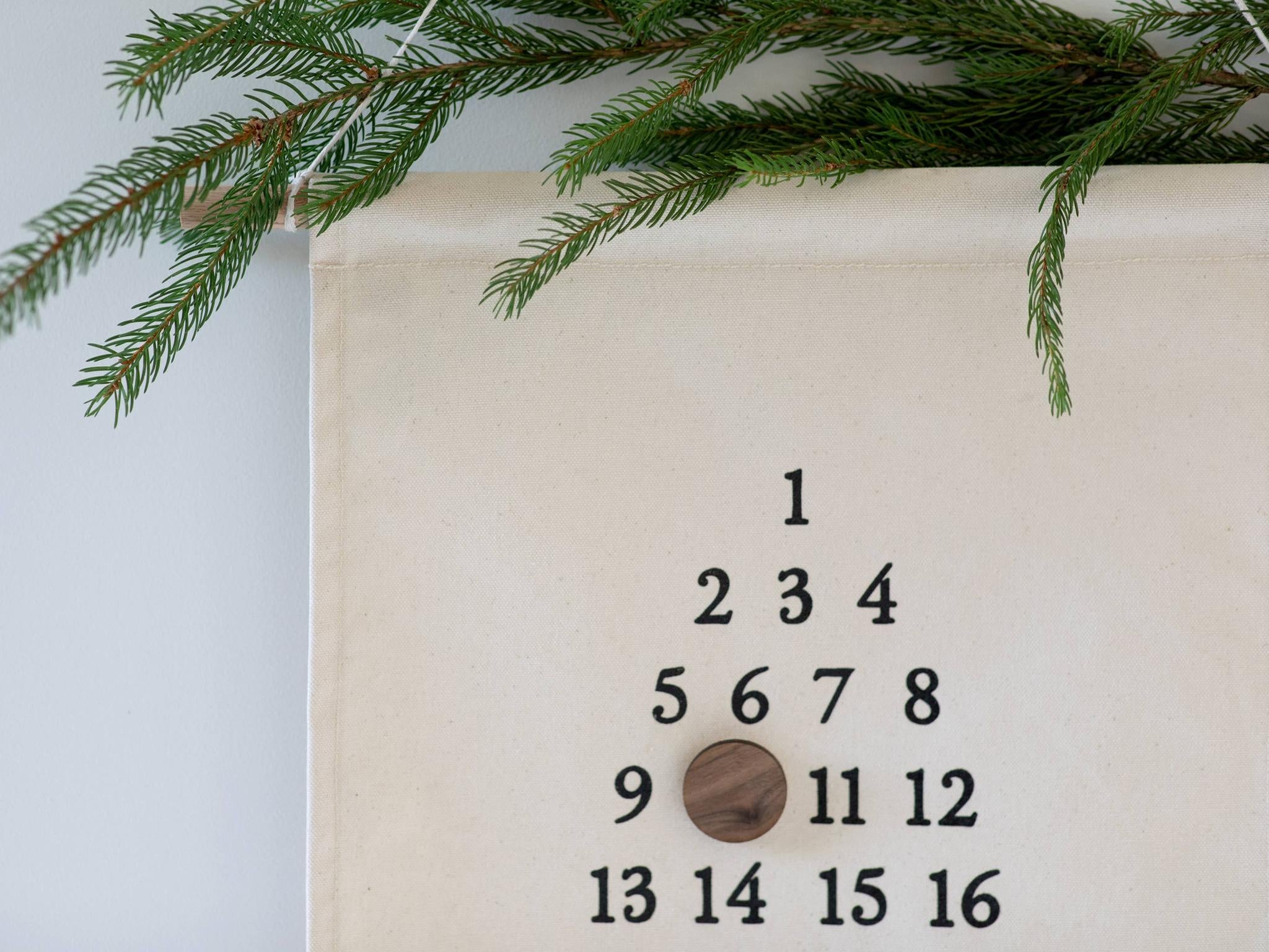 Advent Calendar Christmas Banner