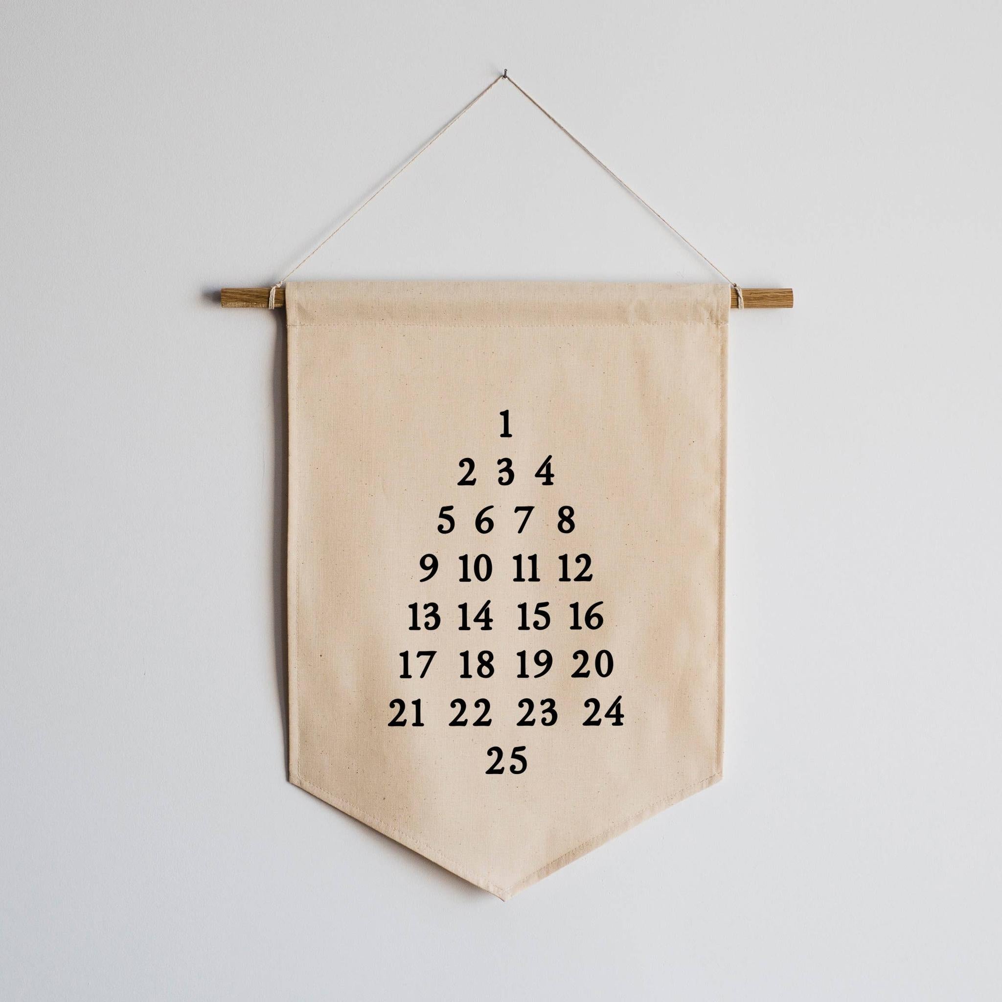 Advent Calendar Christmas Banner