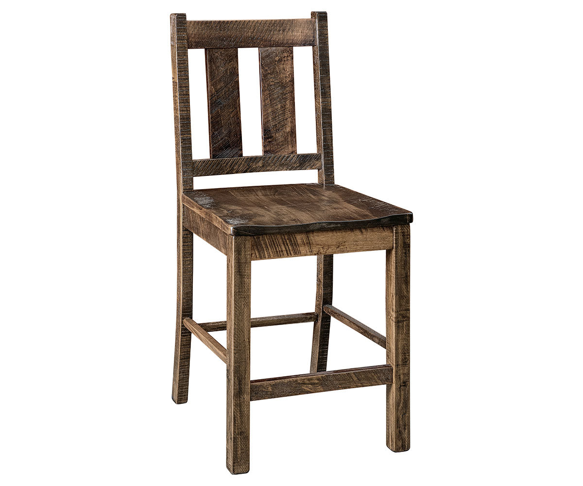 Amish Alamo Stationary Bar Chair