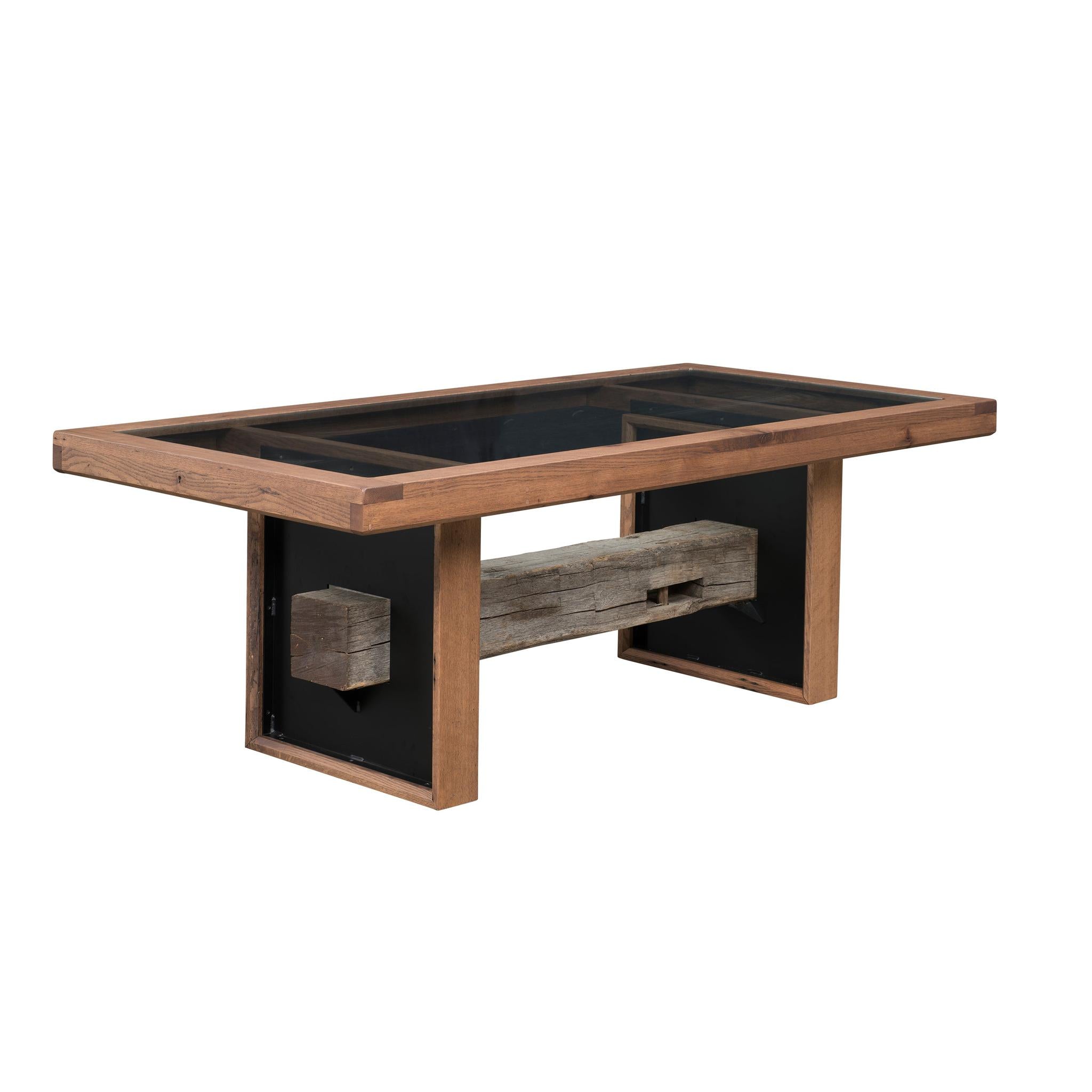 Amish 1869 Barnwood Table-Dining Table-The Amish House