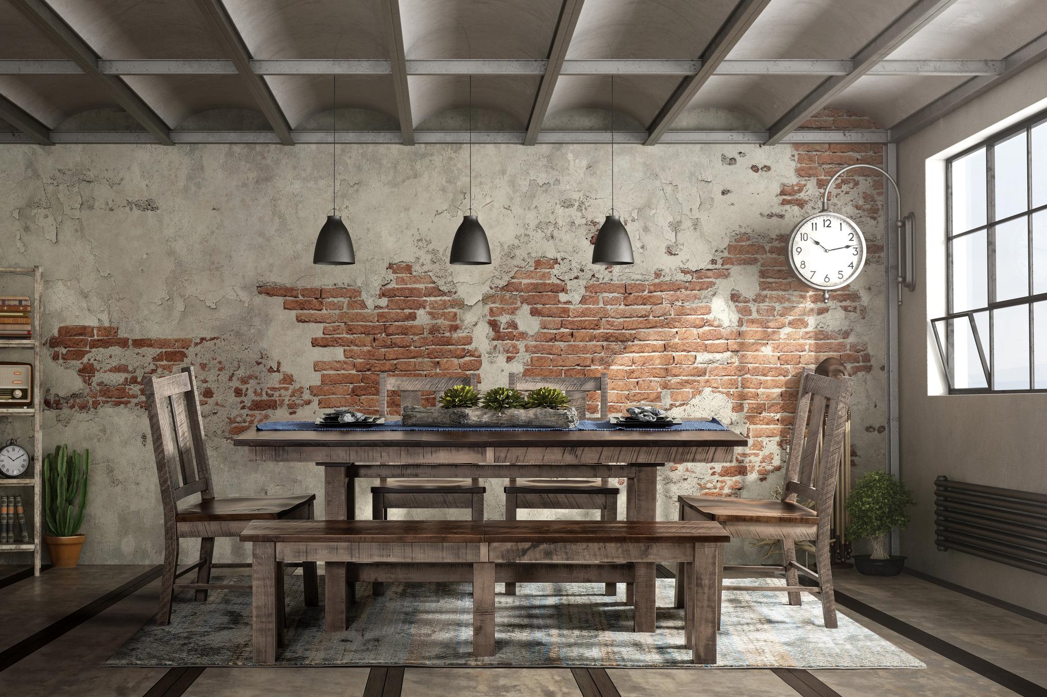 Amish Alamo Trestle Table