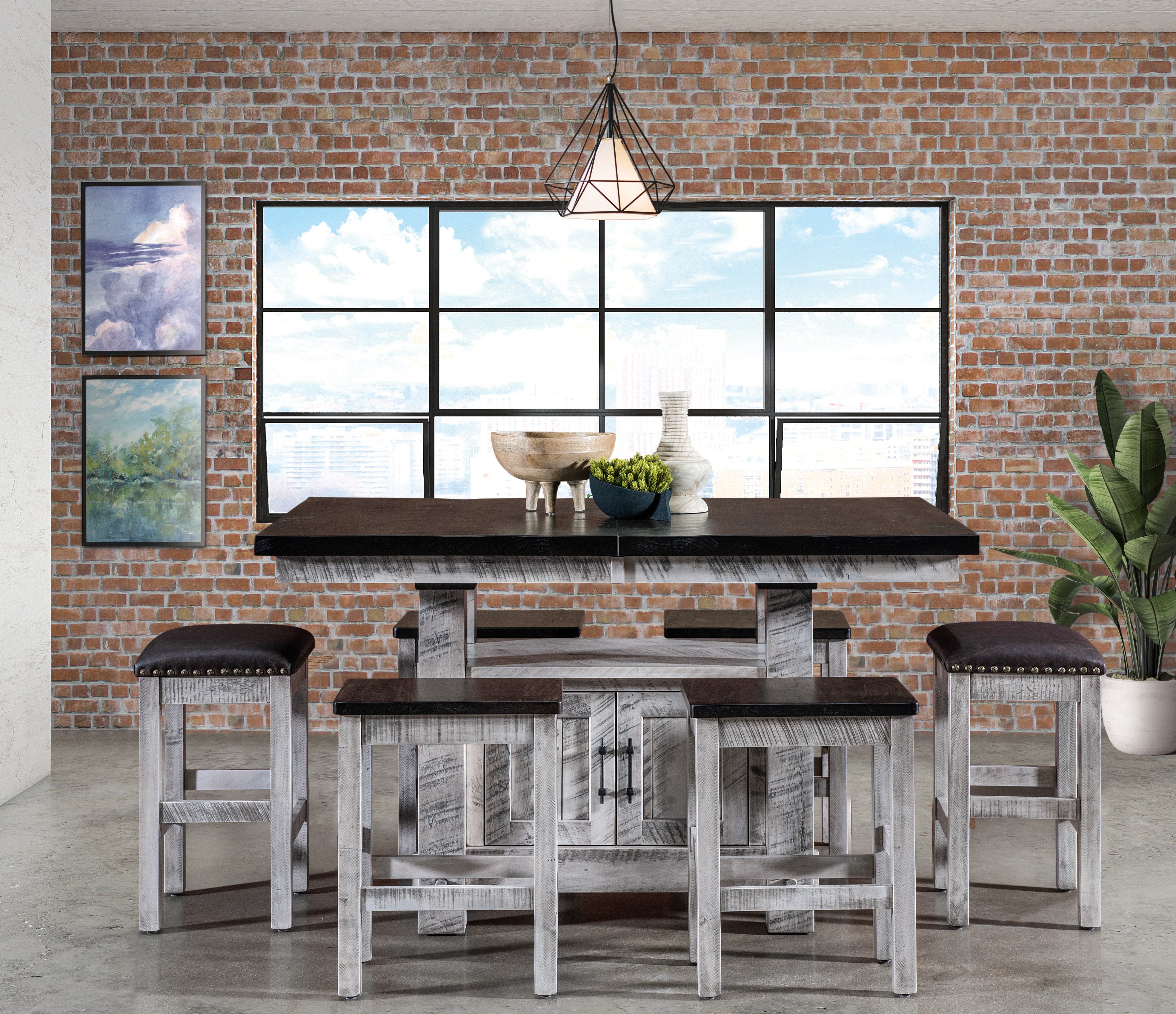 The Amish House Alto Bar Stool - Thumbnail 5
