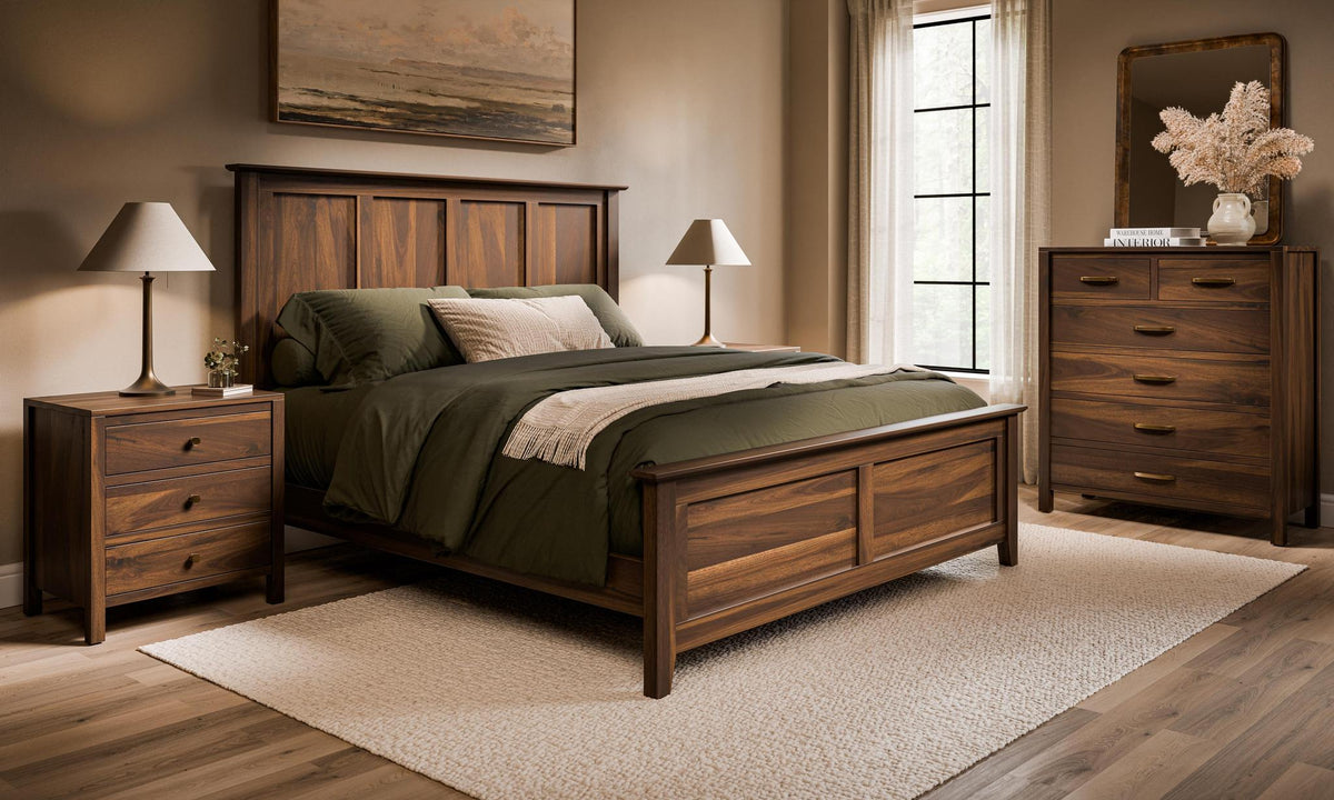 Amish Amanda Bed-Bed-The Amish House