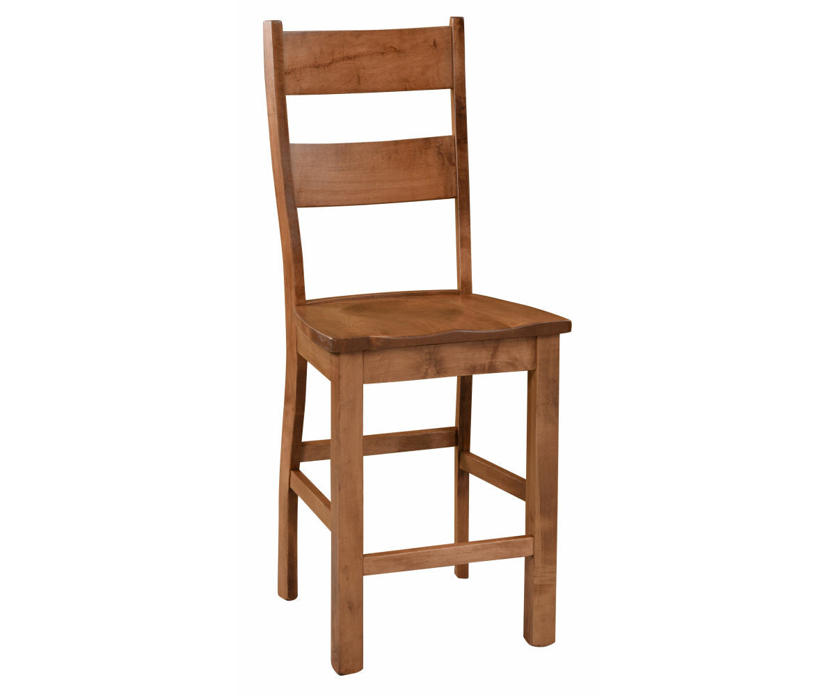 Amish Amhurst Stationary Bar Chair - Thumbnail 2