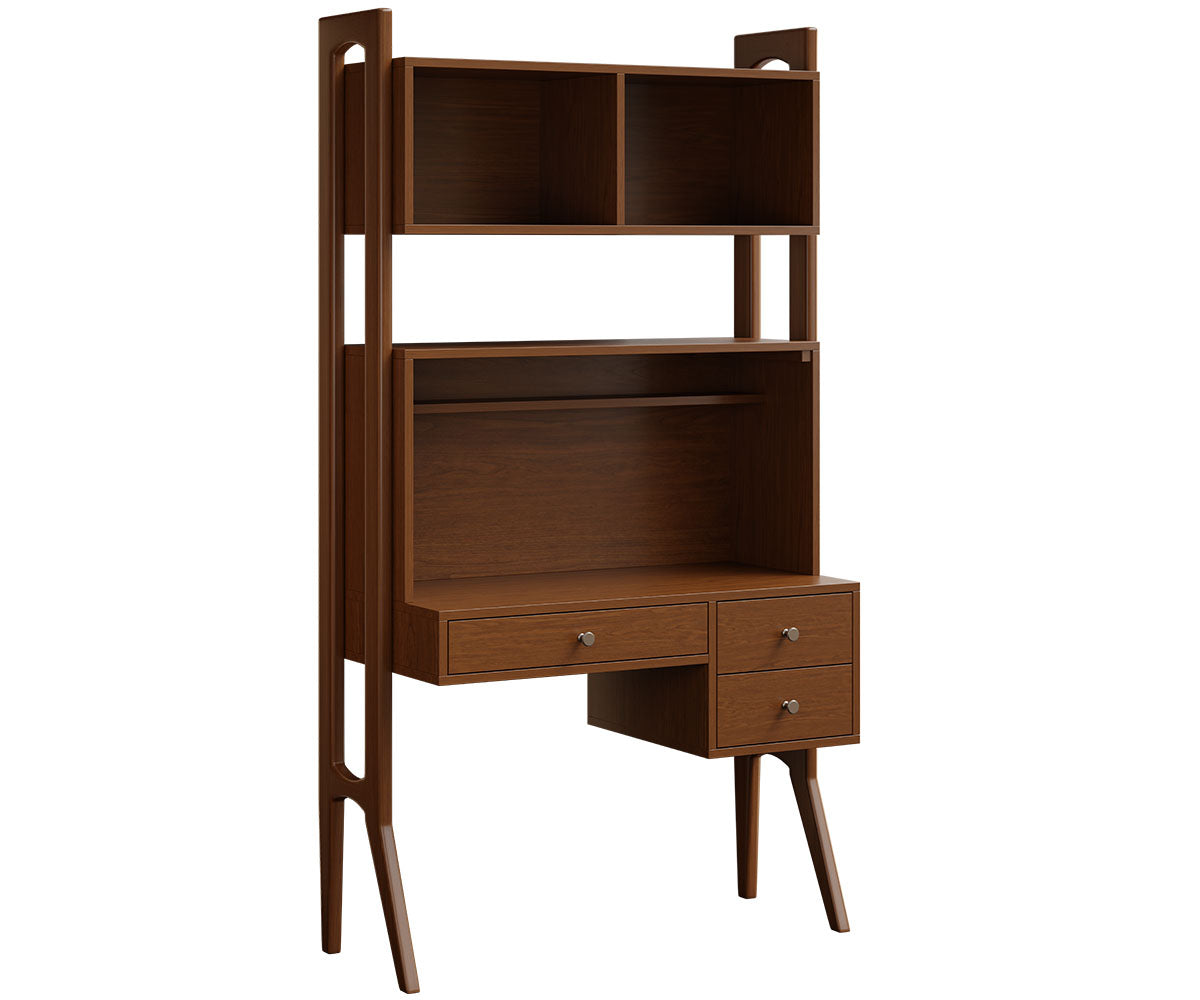 amish desk shown in oak