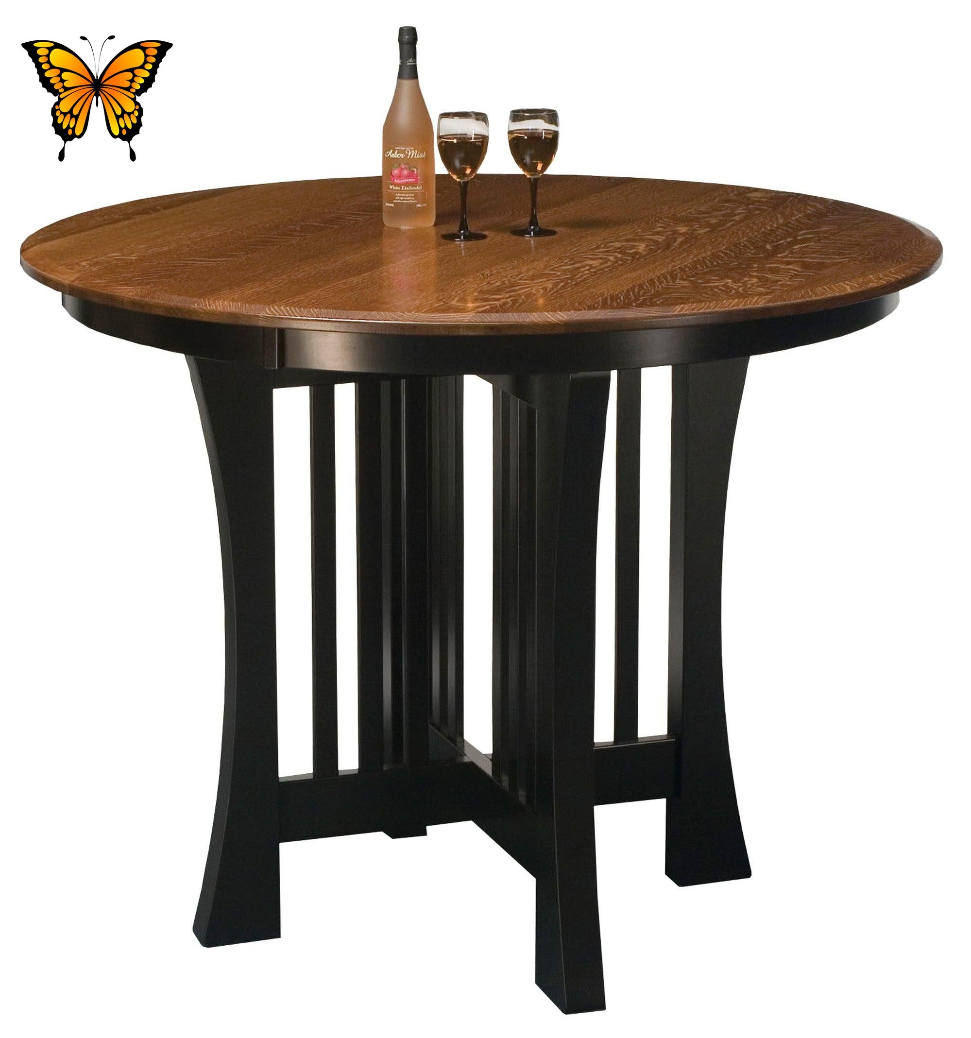 Amish Arts & Crafts Pub Table