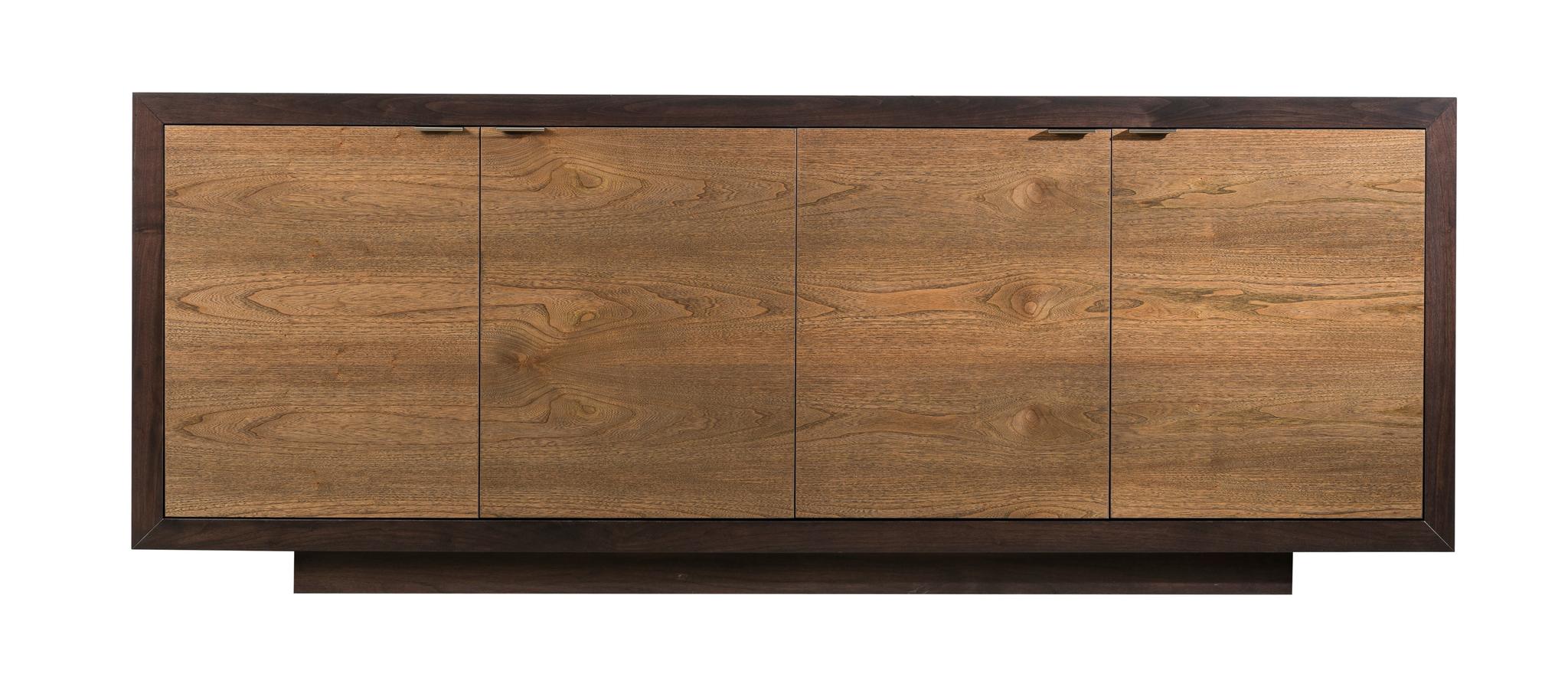 Amish Ashville 96" Four Door Credenza-Credenza / Hutch-The Amish House