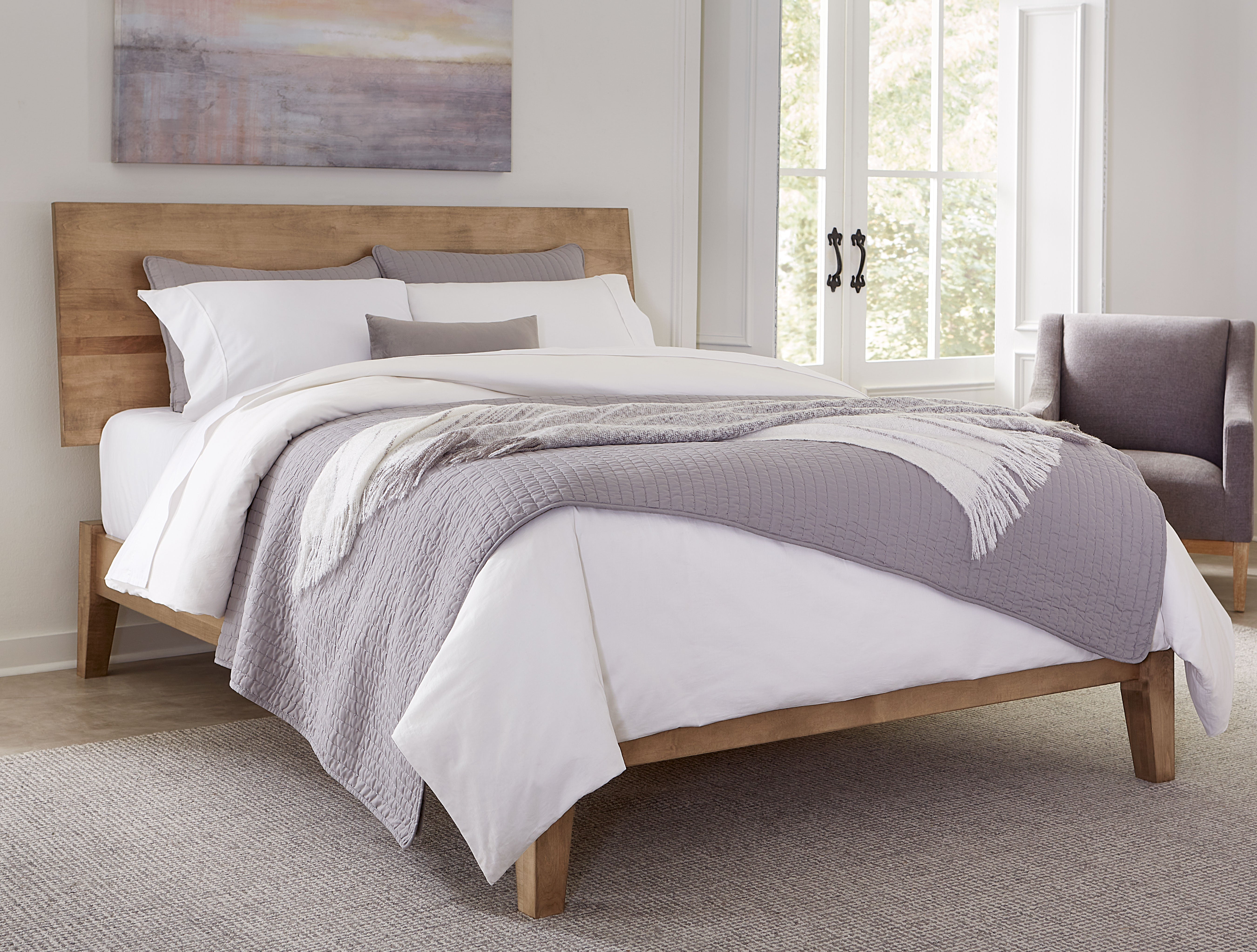 Amish Atlantic Panel Bed - Thumbnail 5