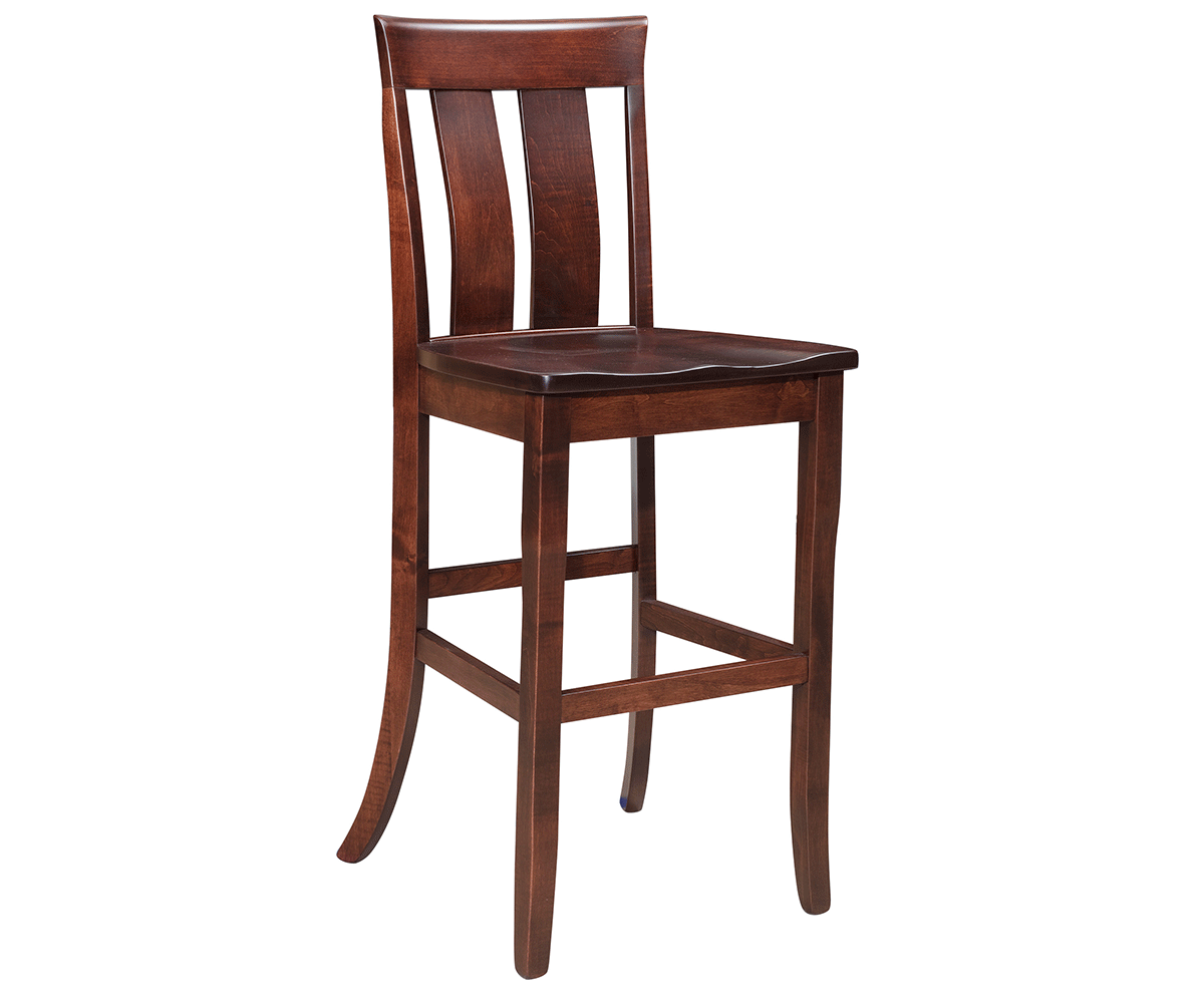Amish Aurora Stationary Bar Chair