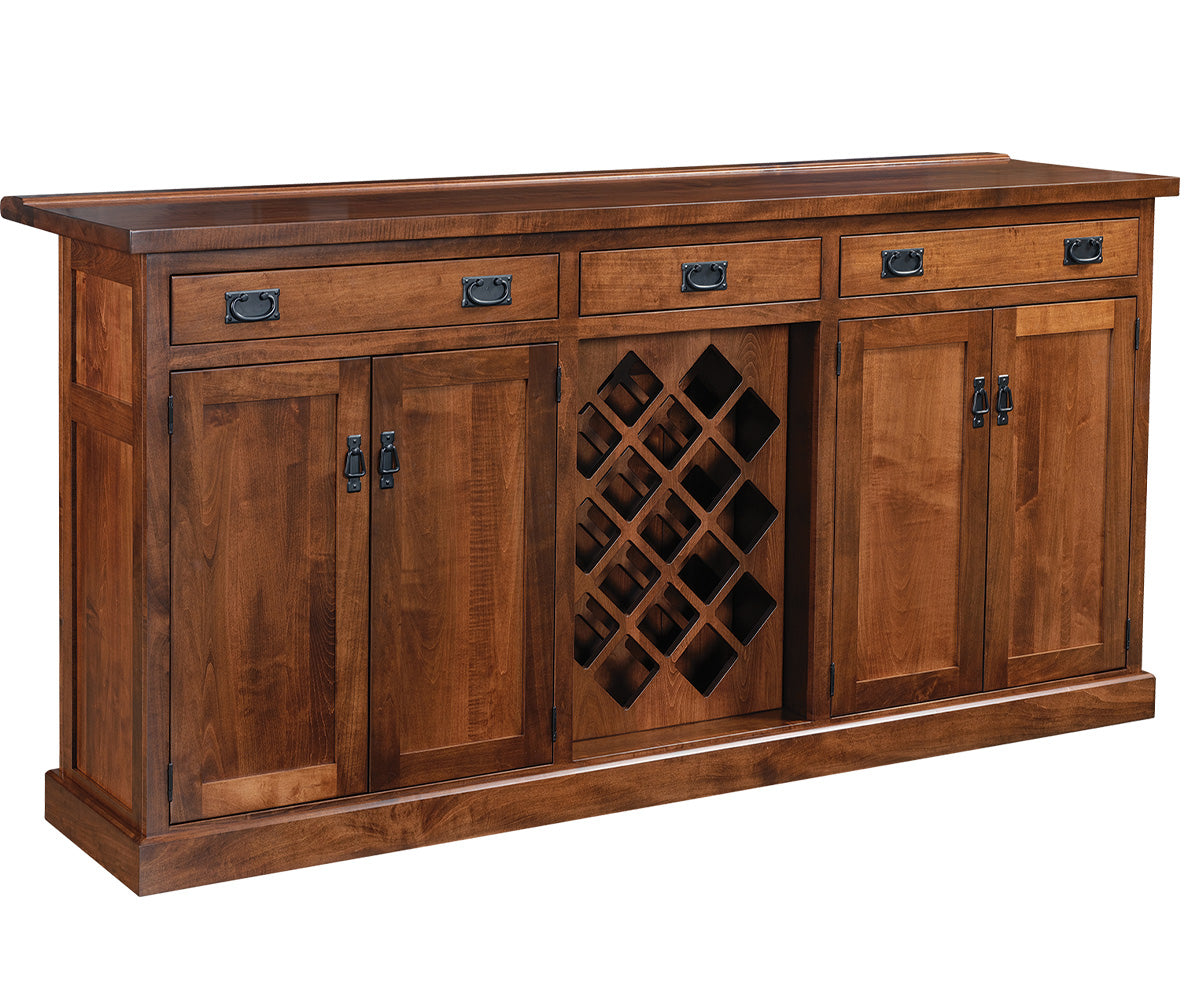 amish home barin brown maple