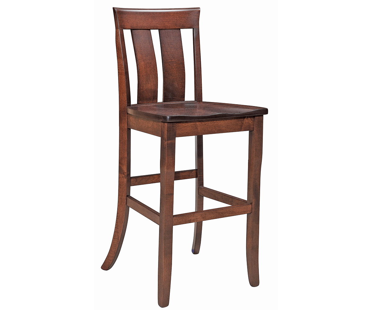 Amish Avalon Stationary Bar Chair