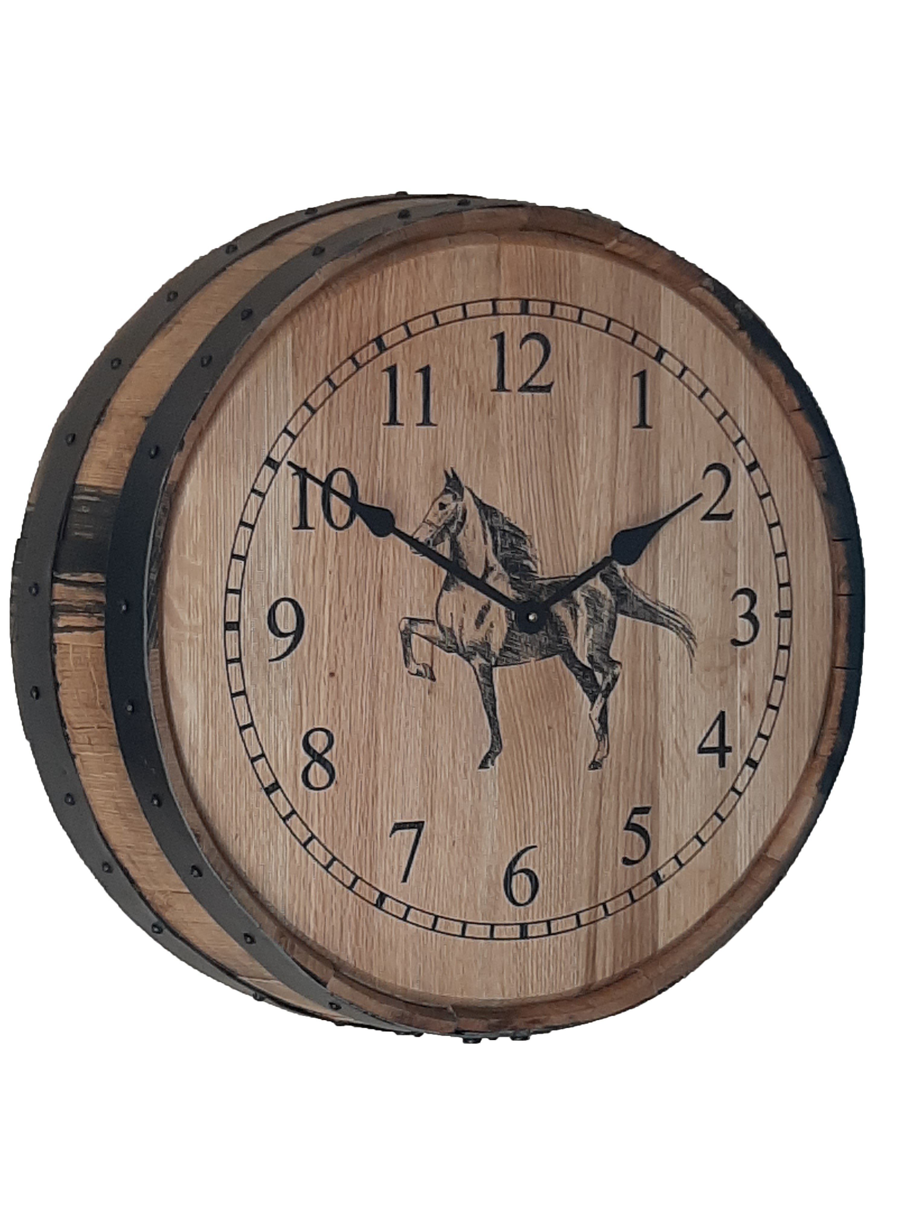 Amish Barrel Wall Clock