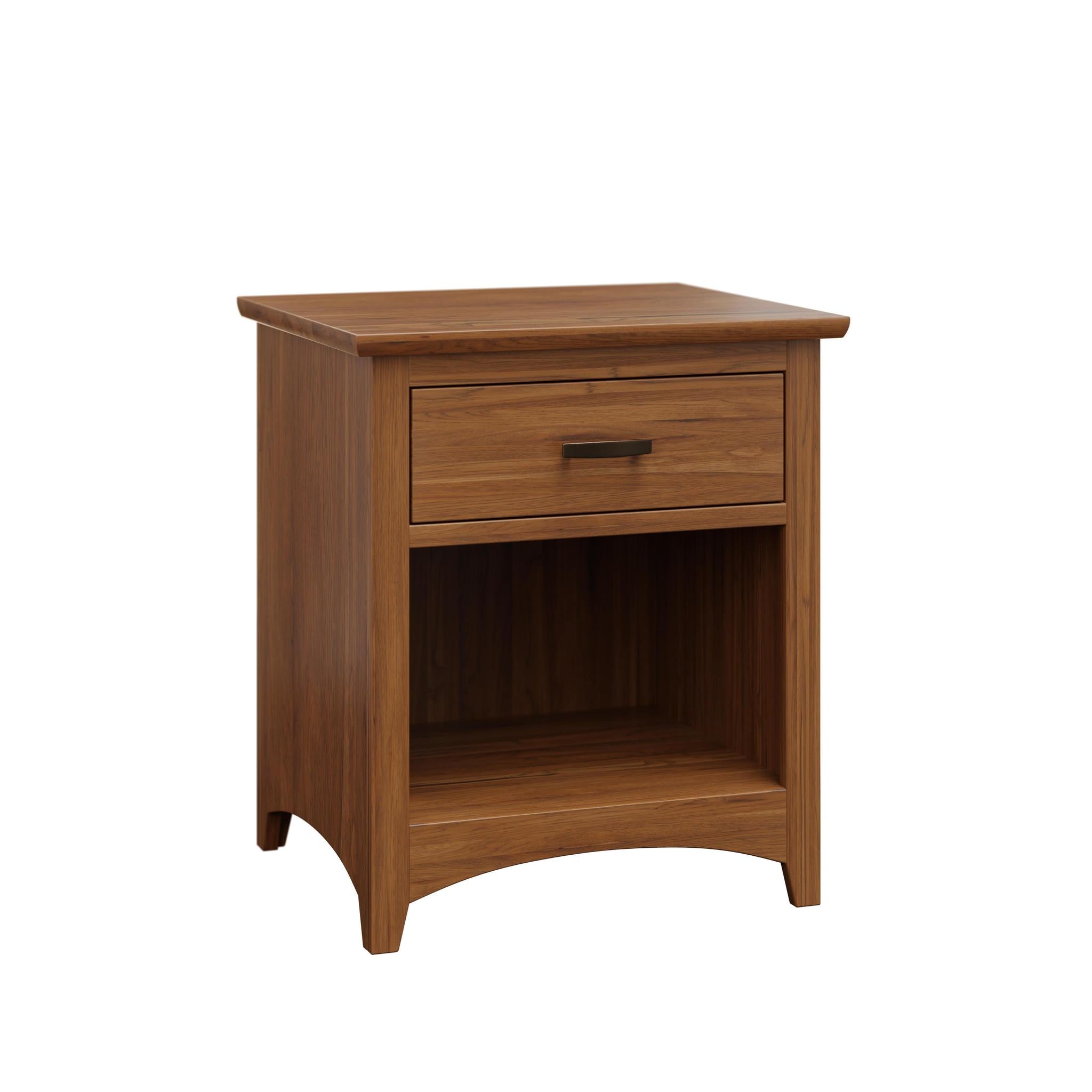 Amish Barrington One Drawer Nightstand-Nightstand-The Amish House