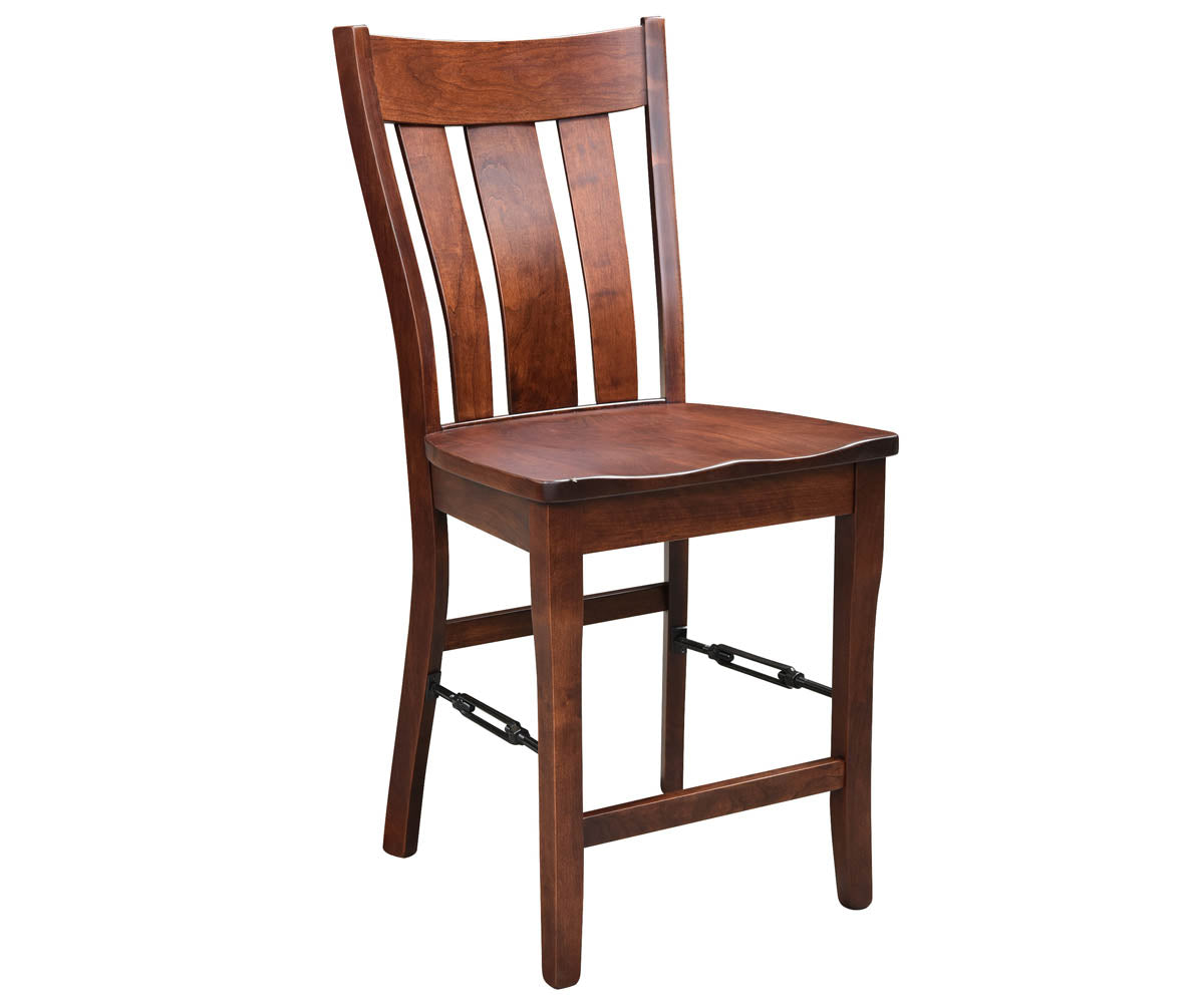 Amish Bayfield Stationary Bar Chair