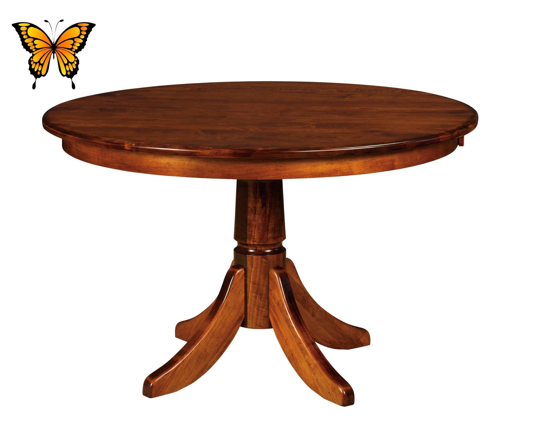 Amish Baytown Single Pedestal Dining Table