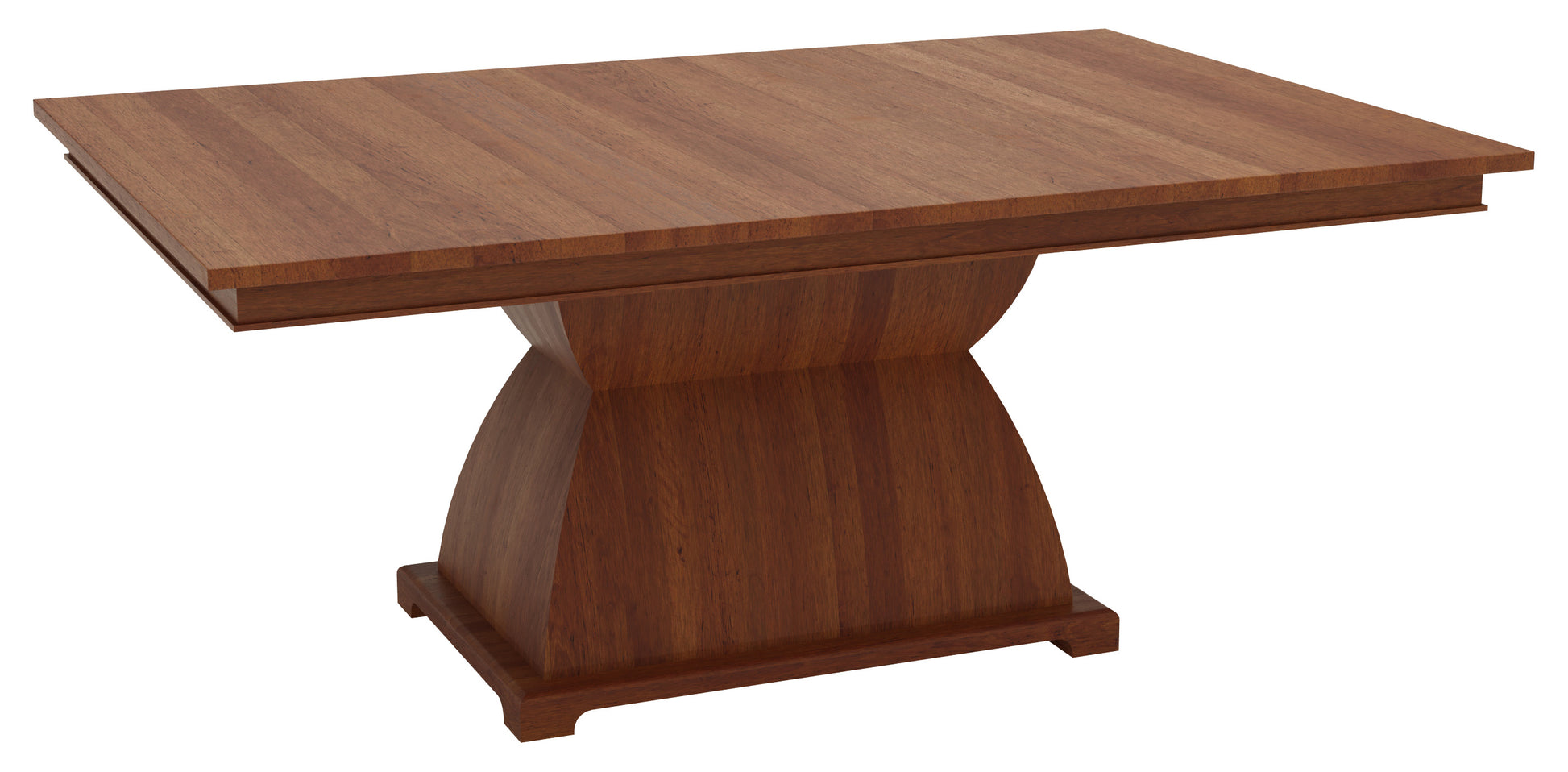 Amish Bilton Pedestal Dining Table