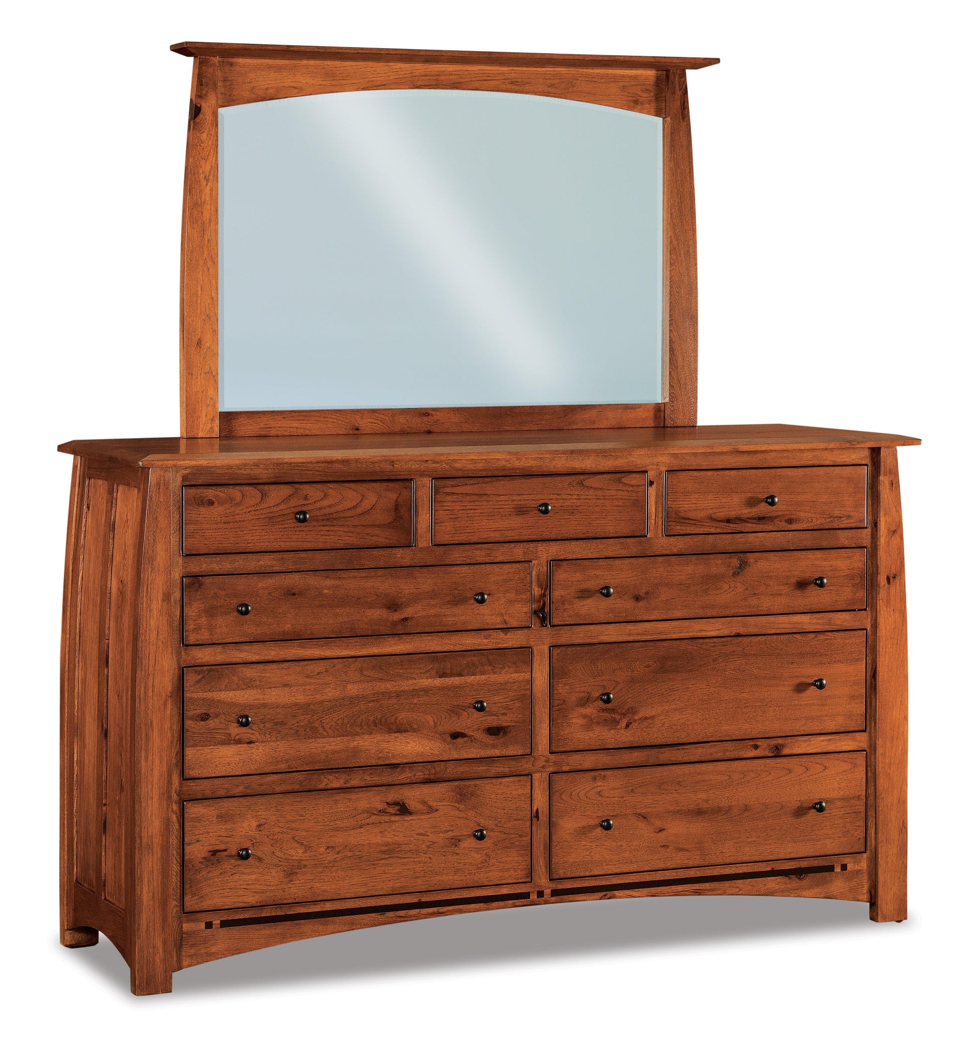 Amish Boulder Creek Nine Drawer Dresser