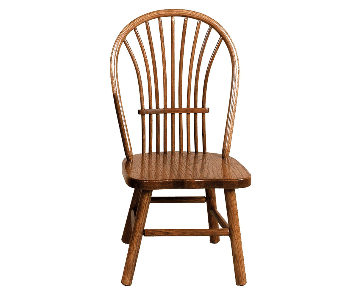Amish Bow Sheaf Childs Side Chair-Chair-The Amish House
