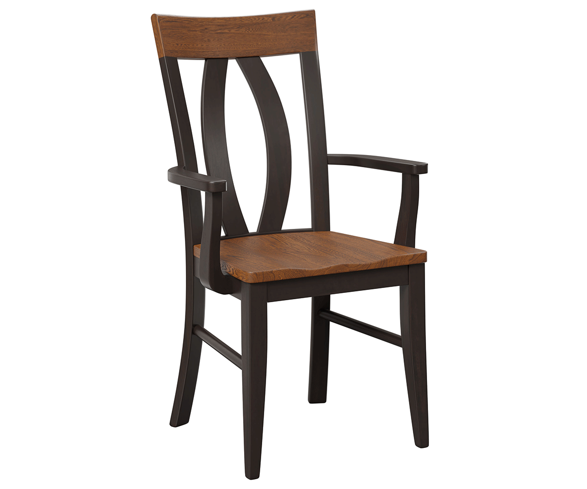 Amish Brookfield Chair-Chair-Arm Chair-Oak-The Amish House