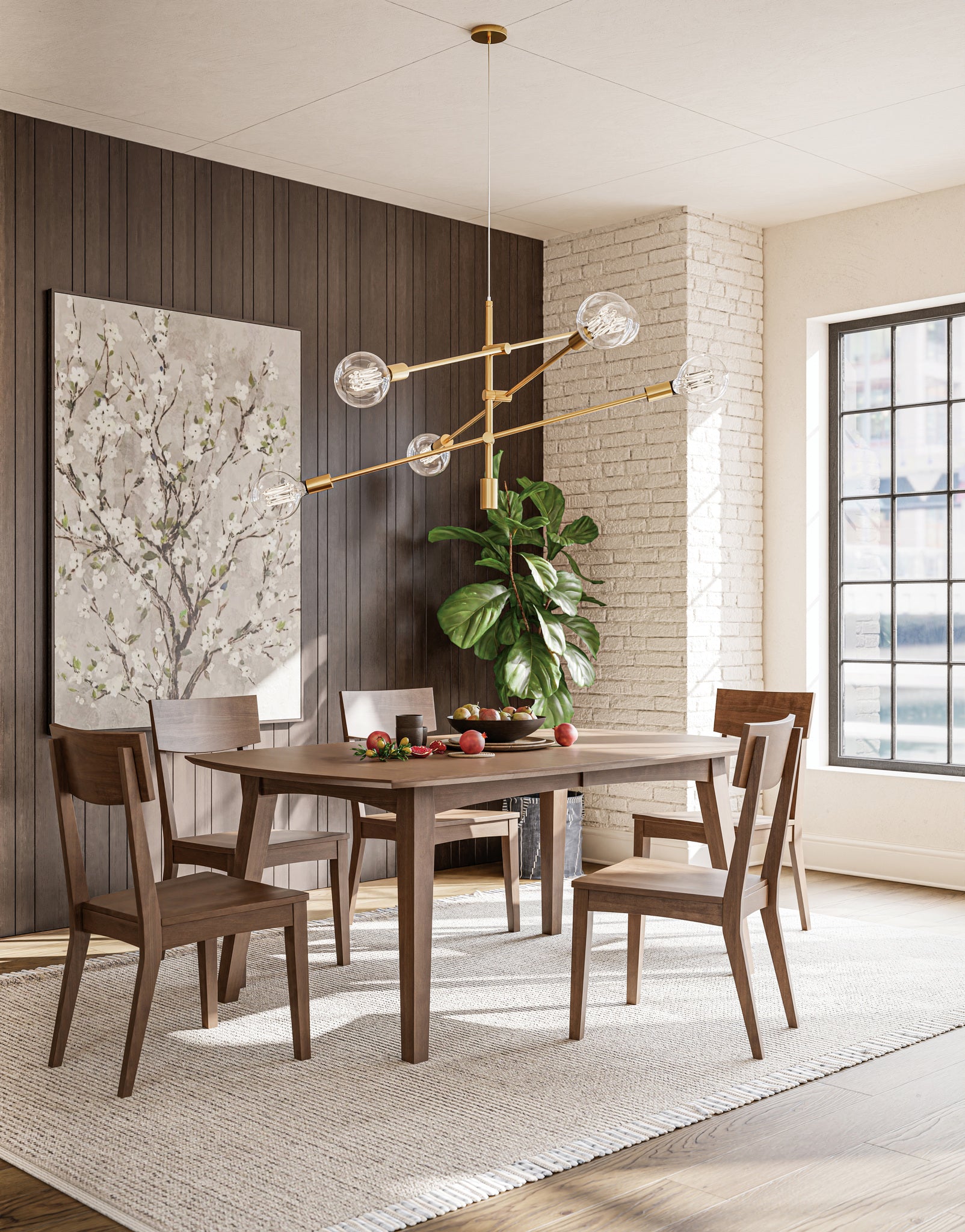 Amish Burbank Leg Table