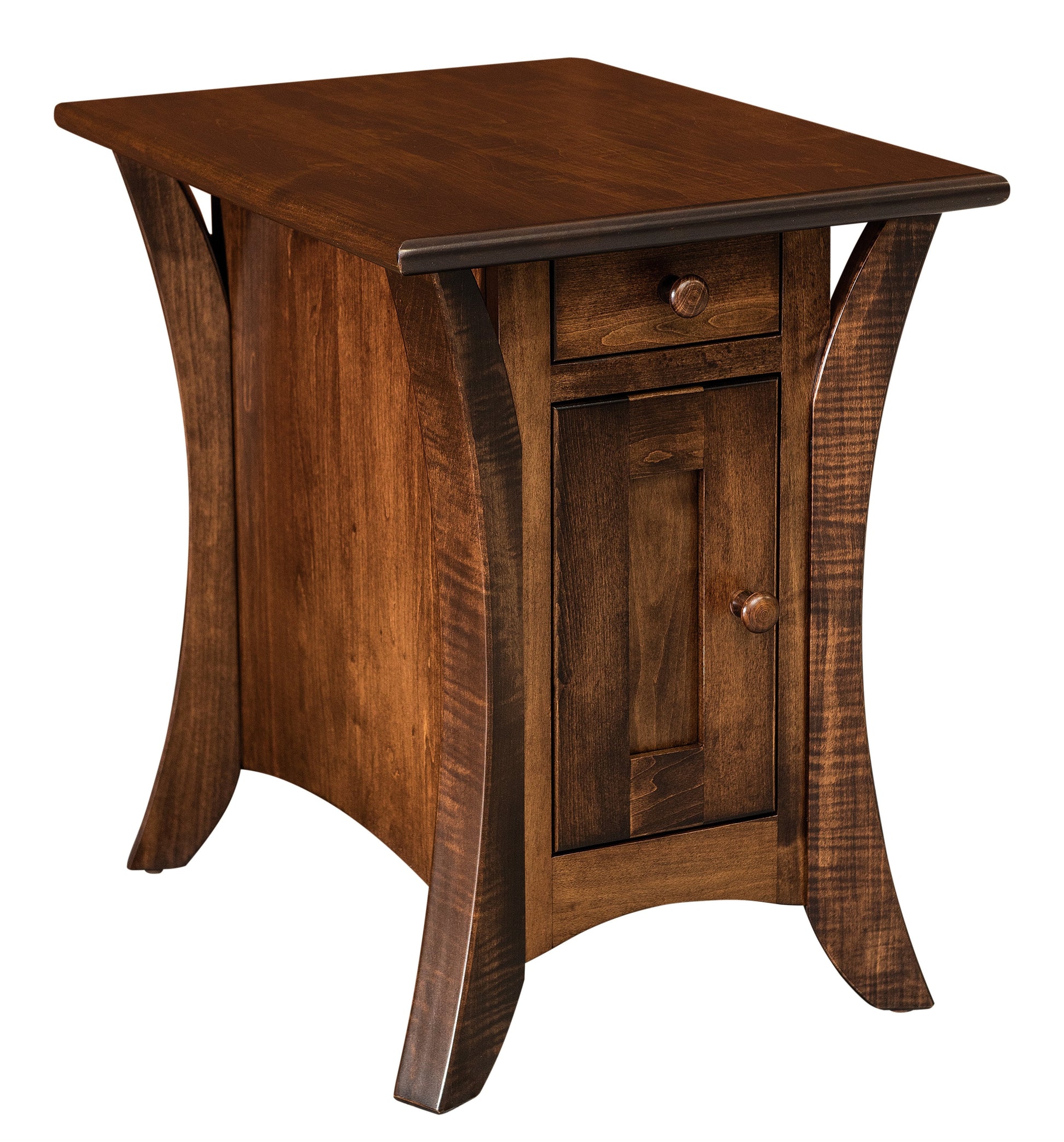 american made amish caledonia small end table