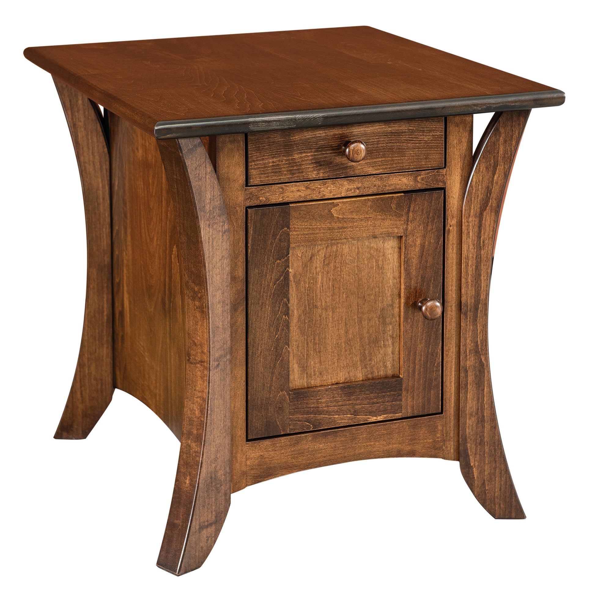 american made amish caledonia end tables