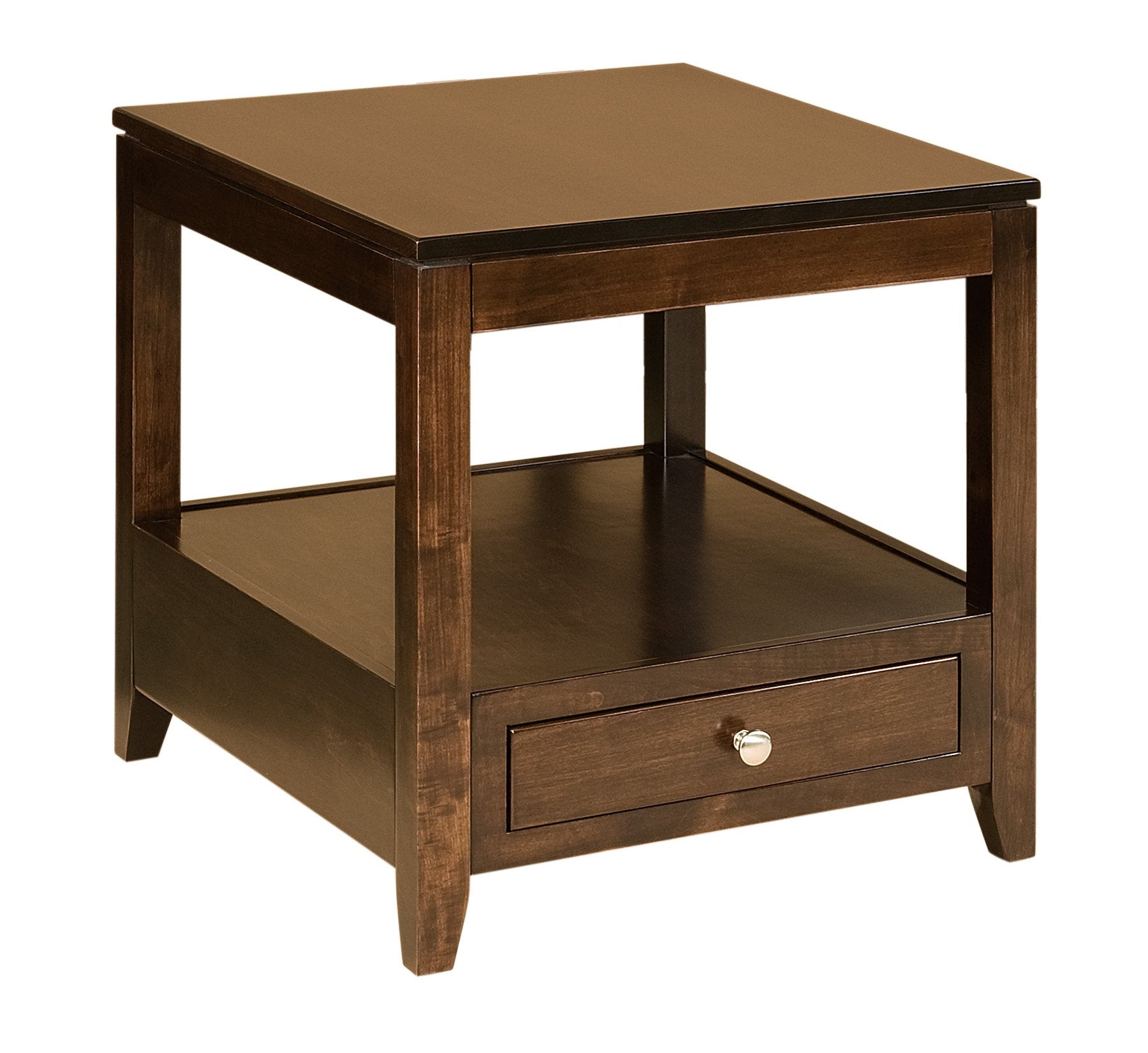 american made amish camden end table
