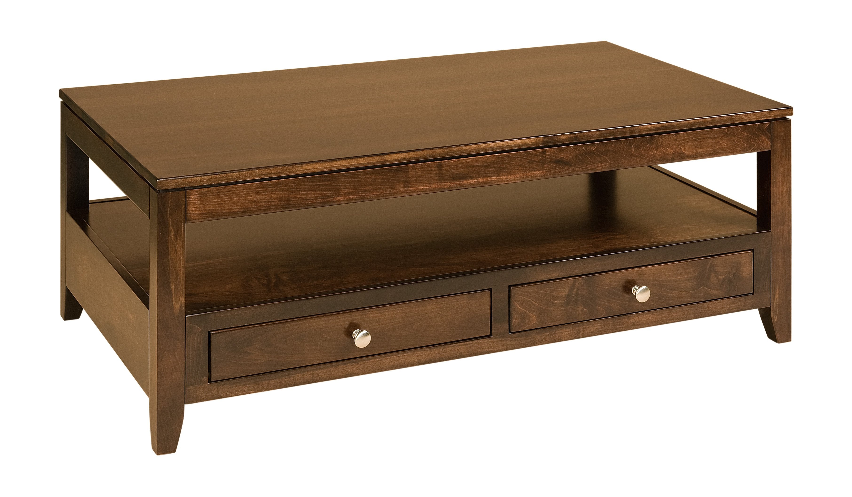 american made amish camden coffee table