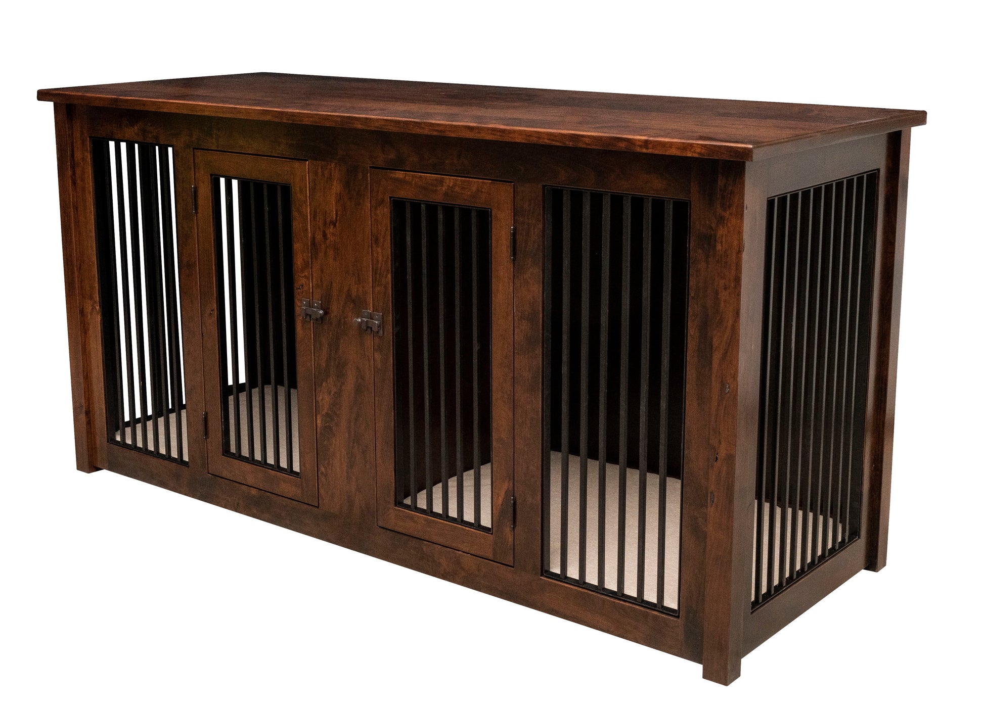american made amish carson double pet cabinet