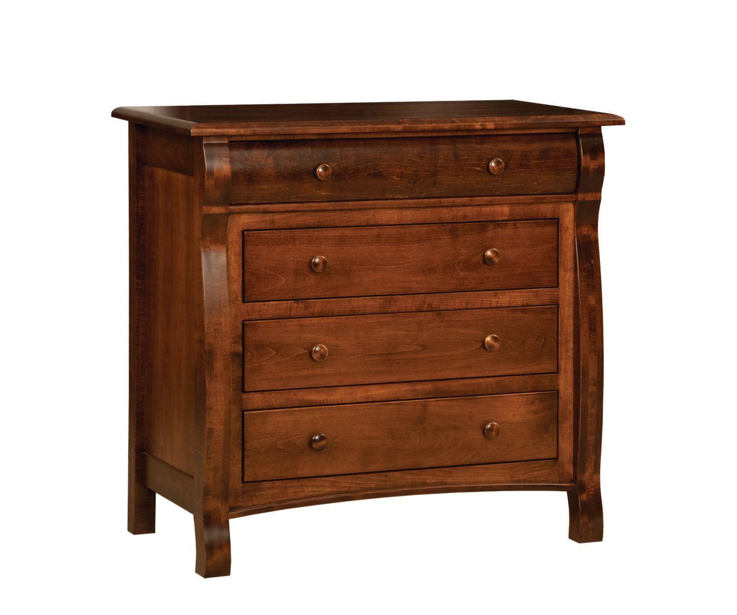Amish Castlebury Four Drawer Dresser