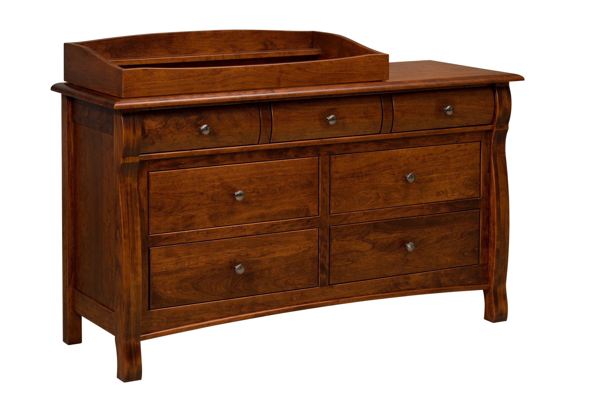 Amish Castlebury Seven Drawer Dresser