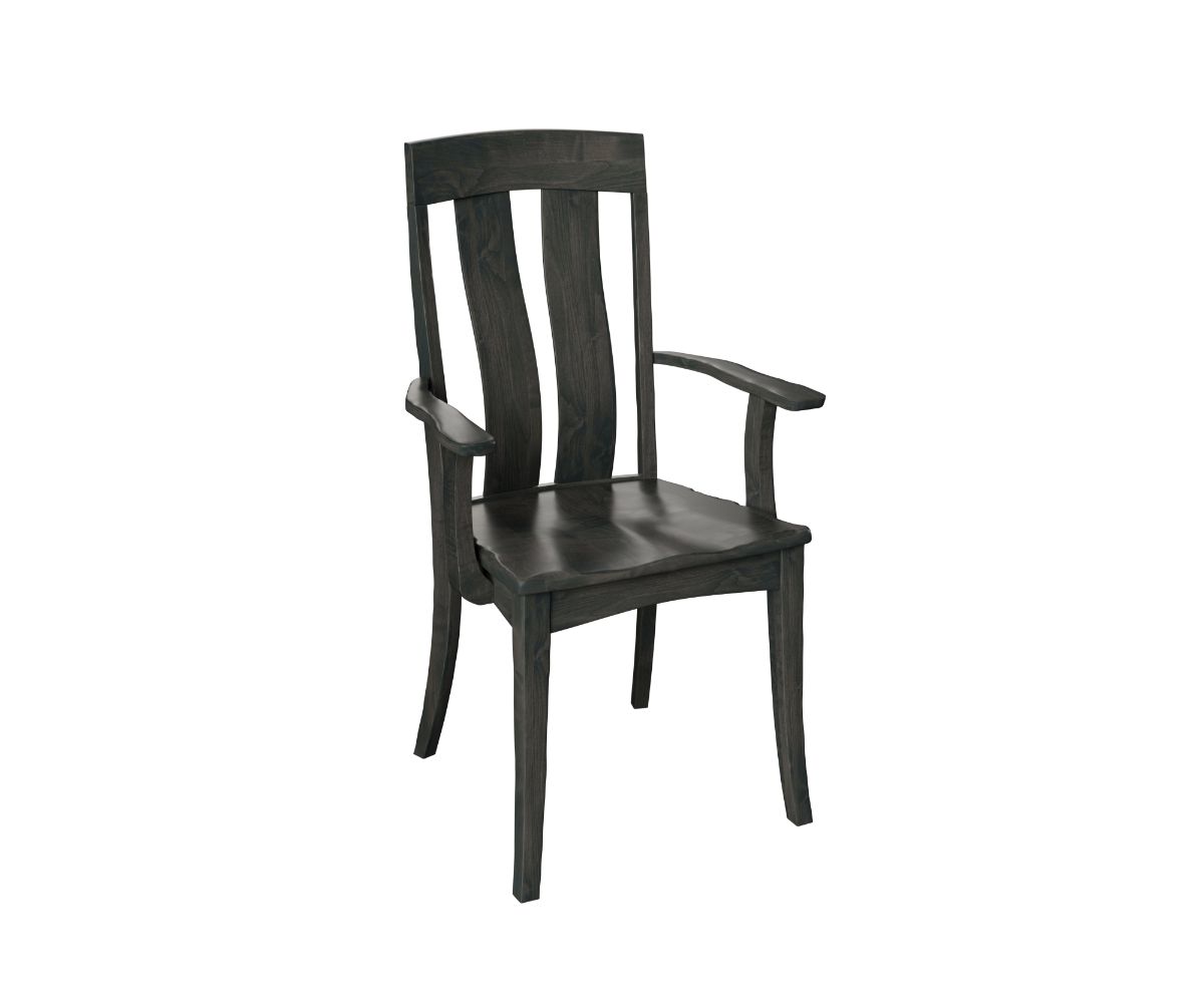 Amish Cheyenne 40" Chair-Chair-Arm Chair-Oak-The Amish House