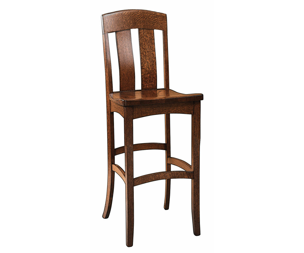 Amish Cheyenne Stationary Bar Chair