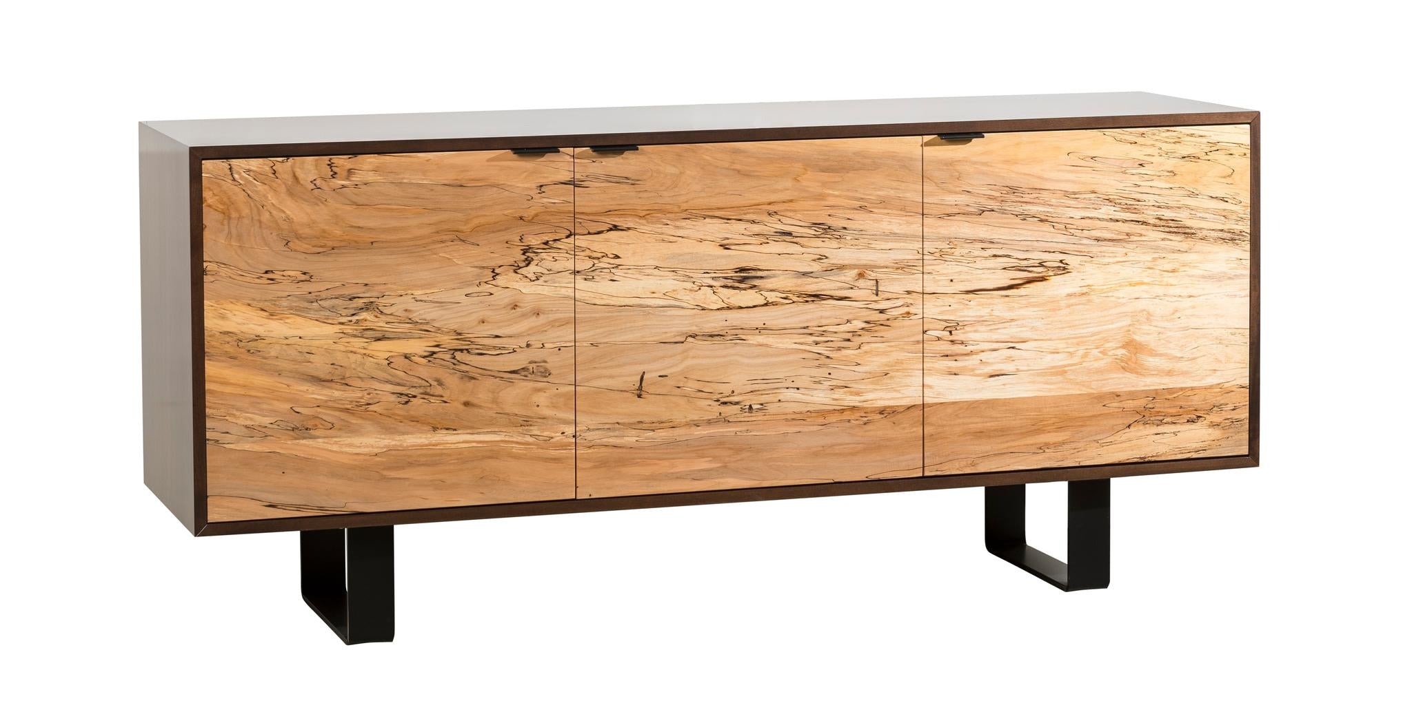 Amish Chilton Four Door Credenza-Credenza / Hutch-The Amish House