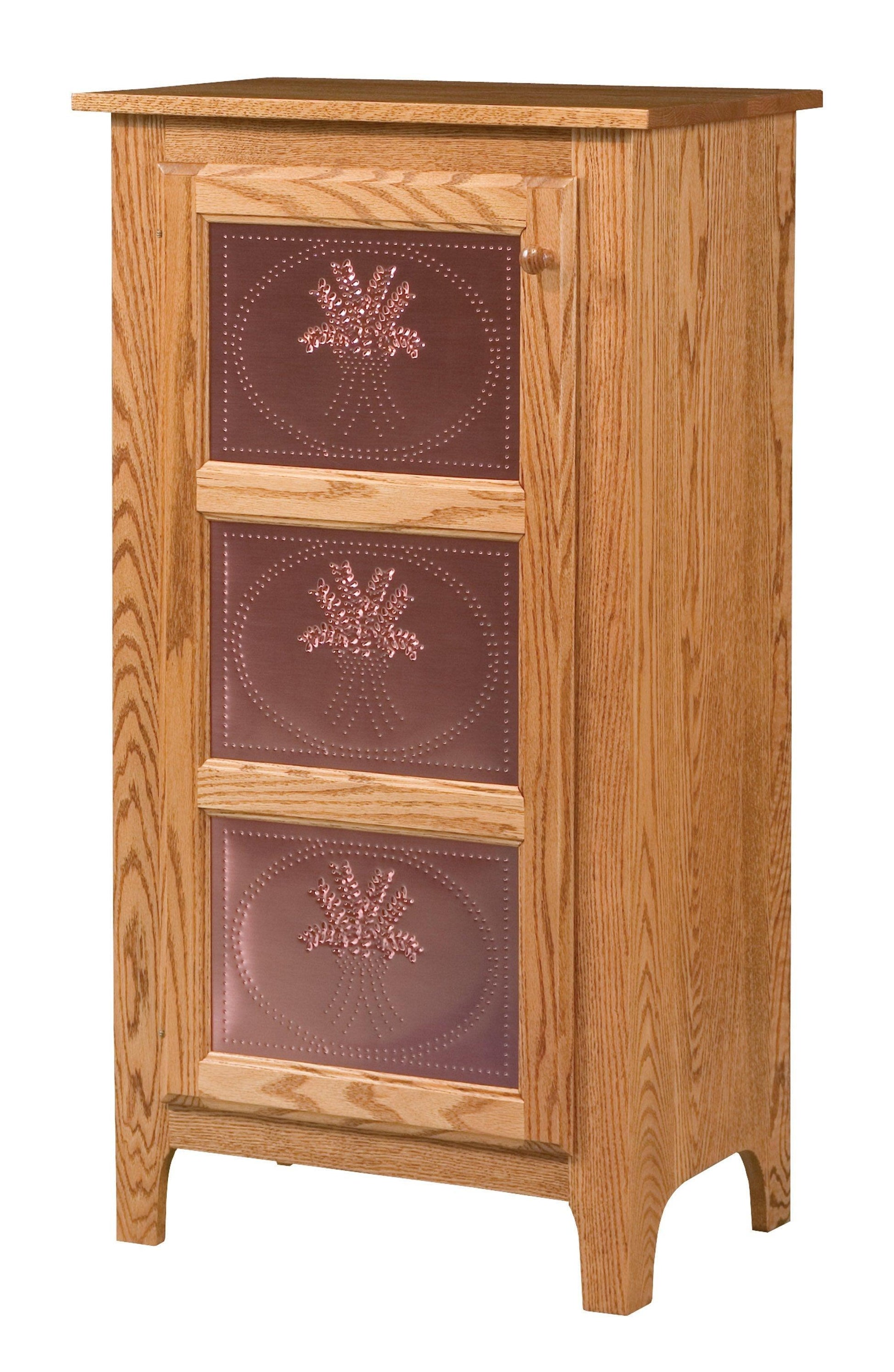 american madea amish pie safe with copper doors