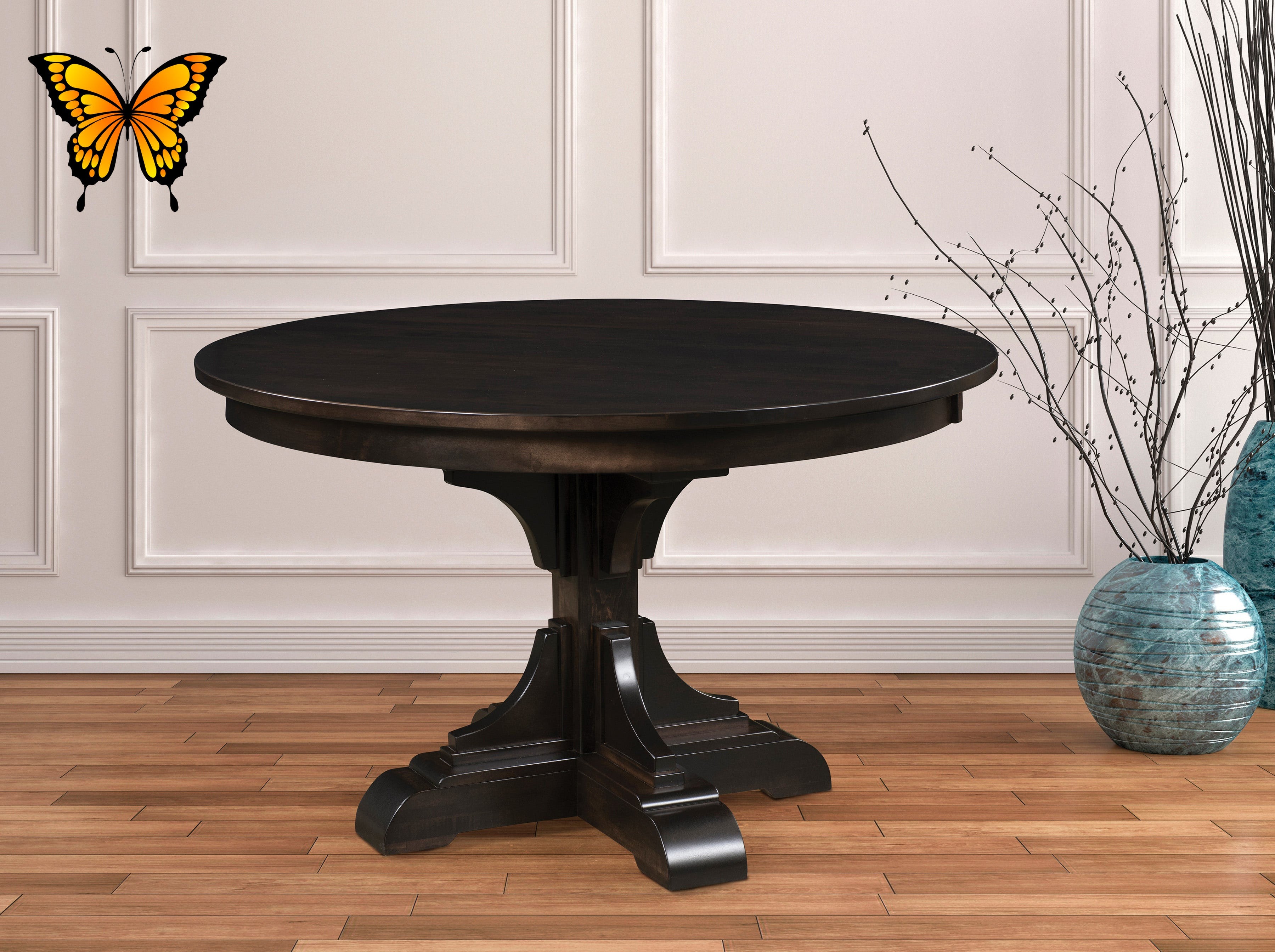 The Amish House Clifford Pedestal Table - Thumbnail 2