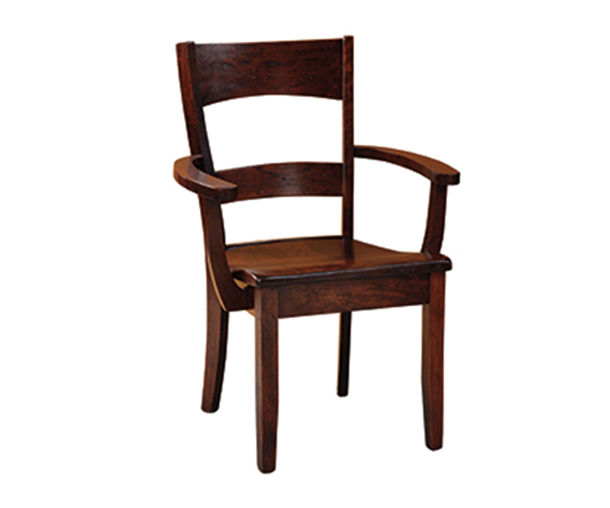 Amish Cody Chair-Chair-Arm Chair-Oak-The Amish House