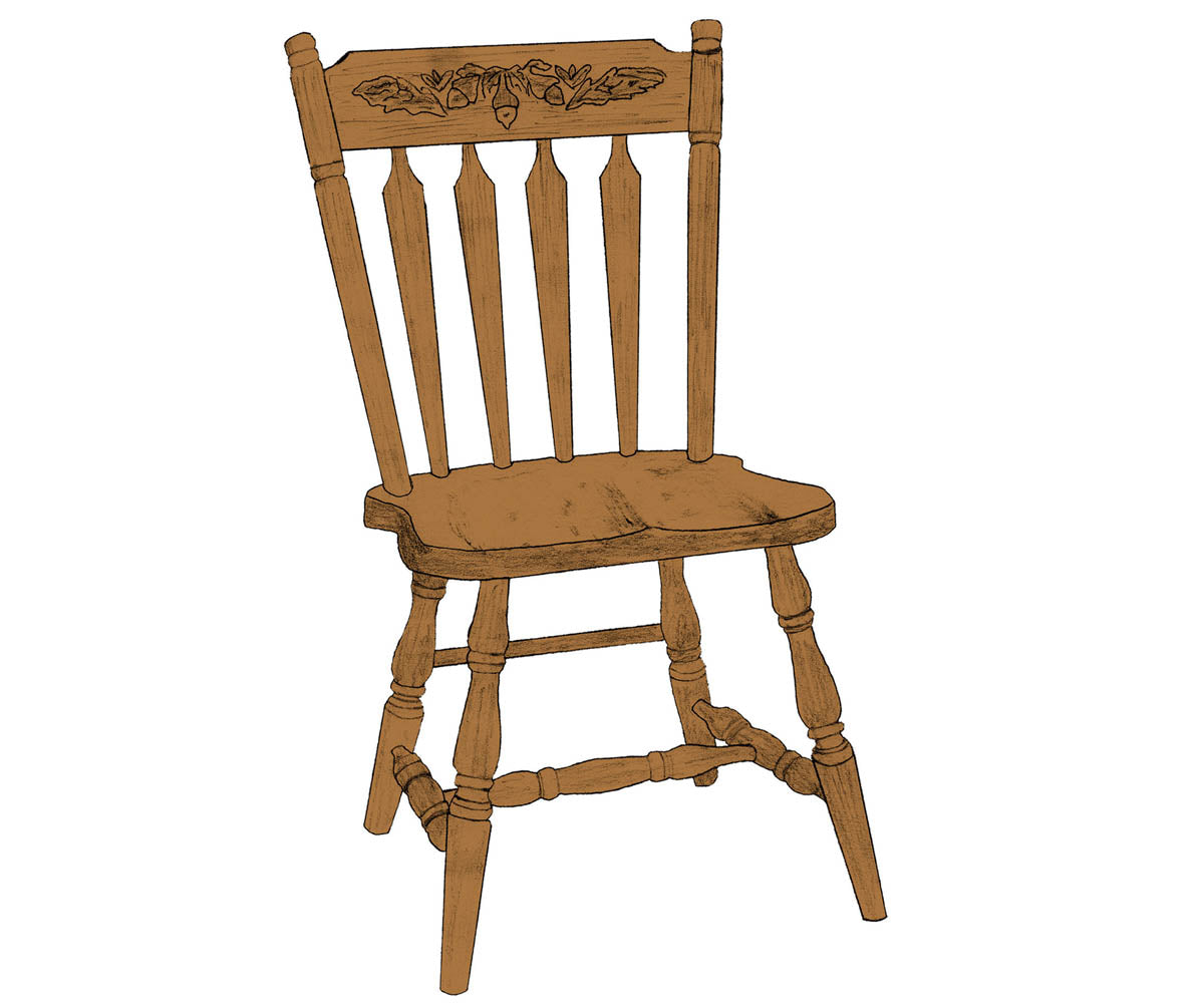 Amish Colonial Arrow Chair