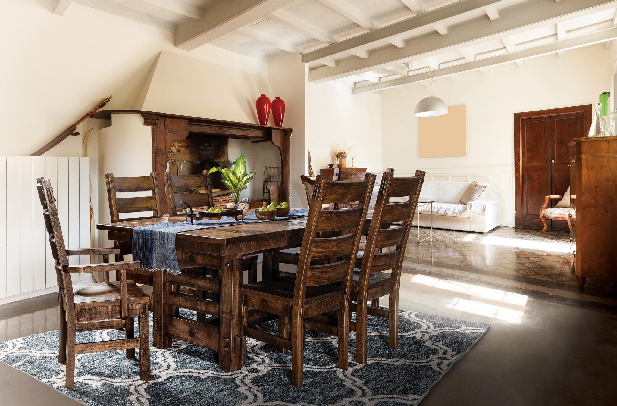 Amish Columbus Trestle Table