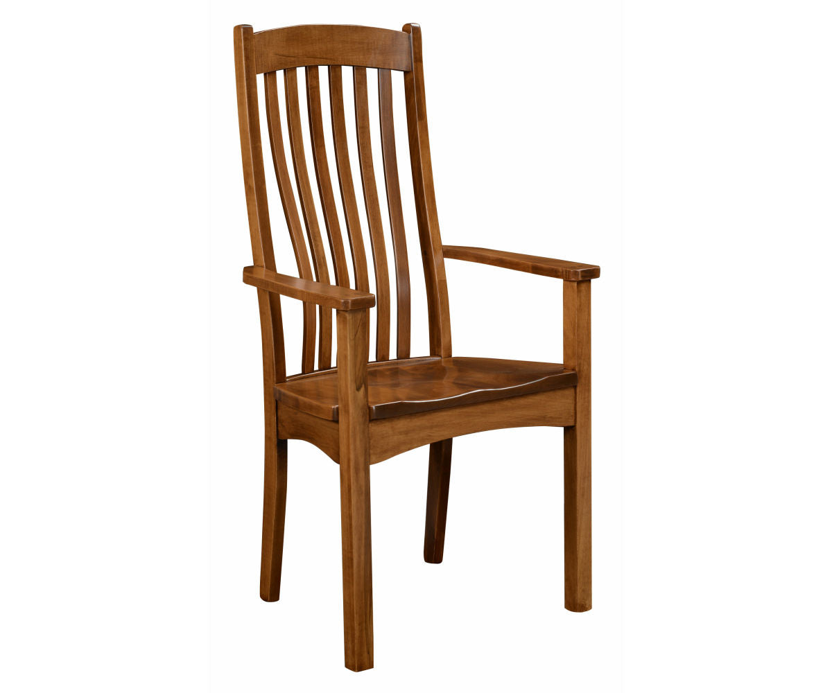Amish Conestoga Chair-Chair-Arm Chair-Oak-The Amish House
