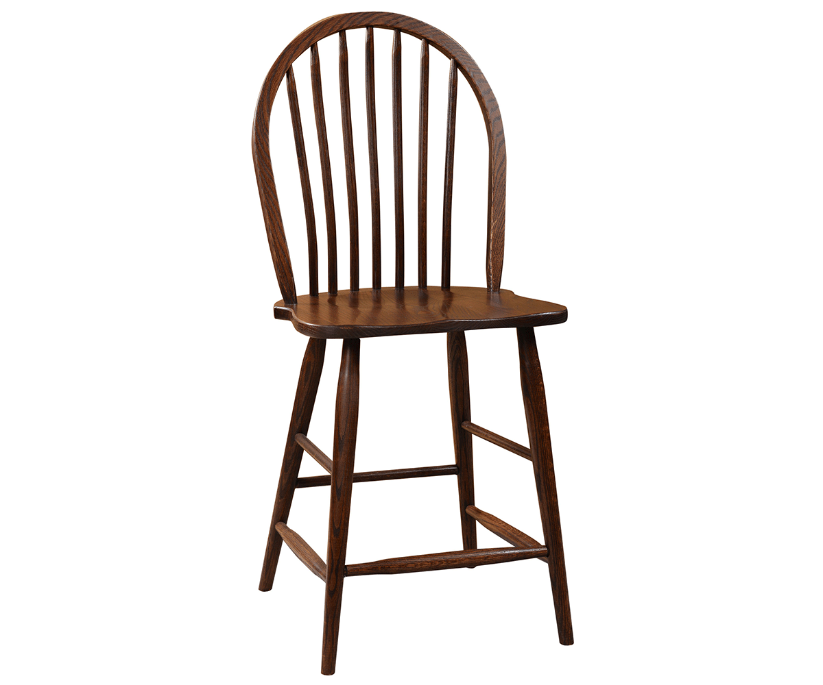 Amish Denver Stationary Bar Chair